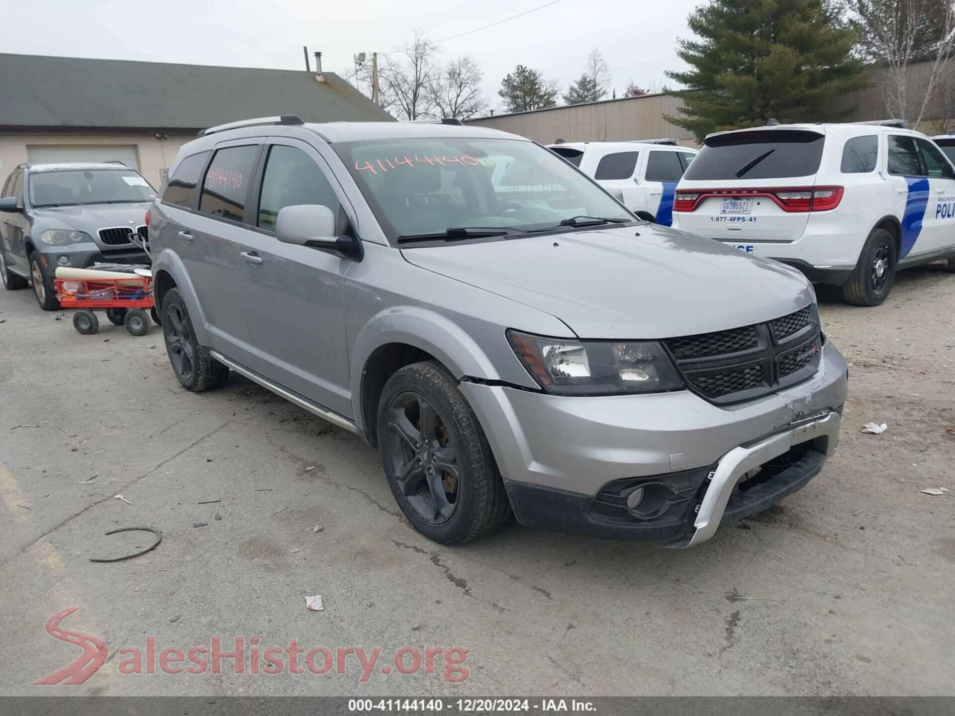 2018 DODGE JOURNEY — VIN 3C4PDDGG5JT449577