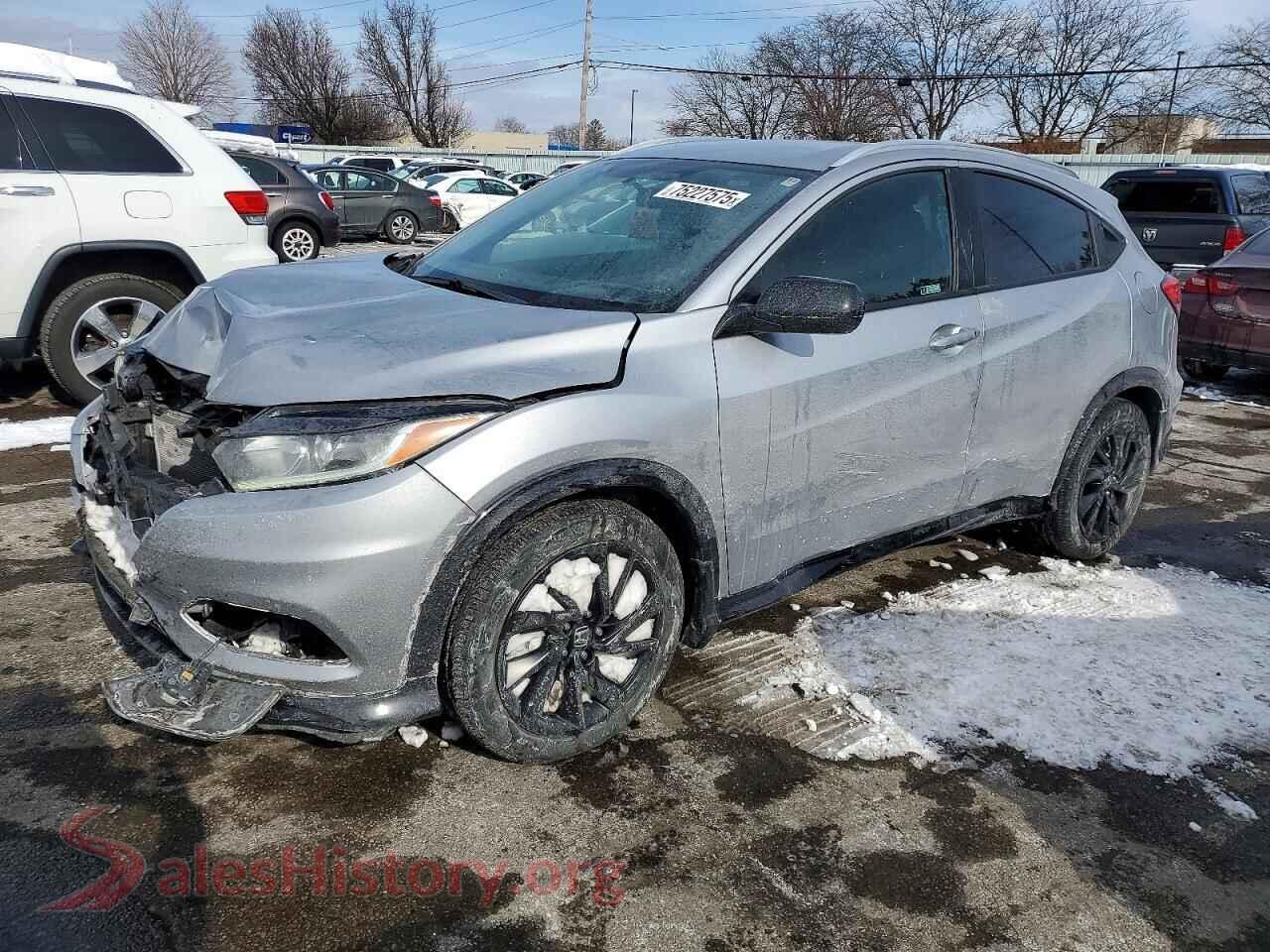2022 HONDA HR-V — VIN 3CZRU6H11NM751473