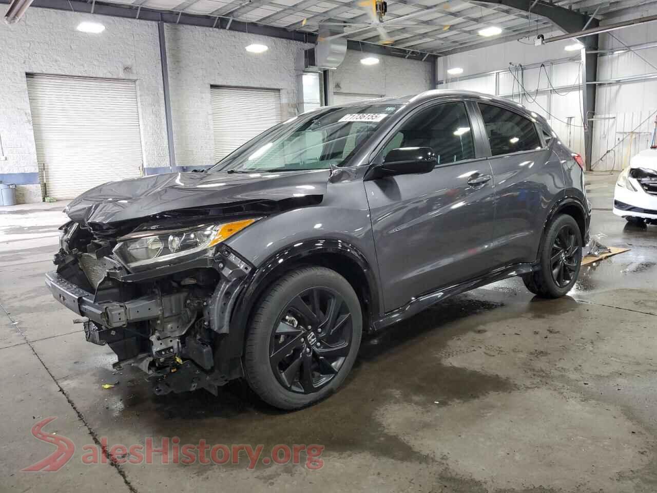 2022 HONDA HR-V — VIN 3CZRU6H15NM765294