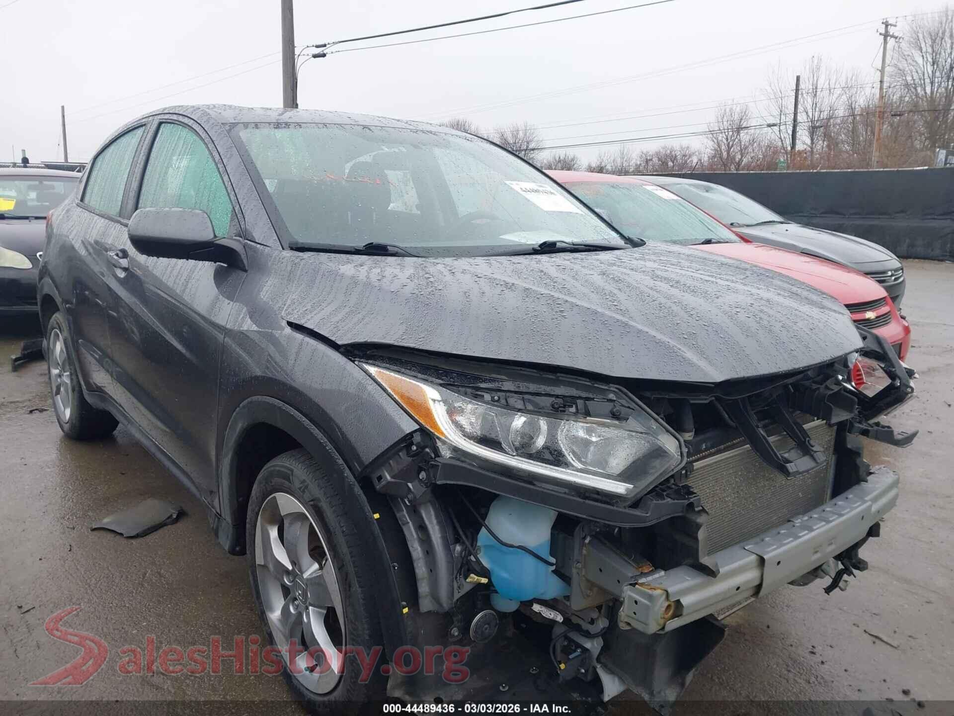 2021 HONDA HR-V — VIN 3CZRU6H34MM707323