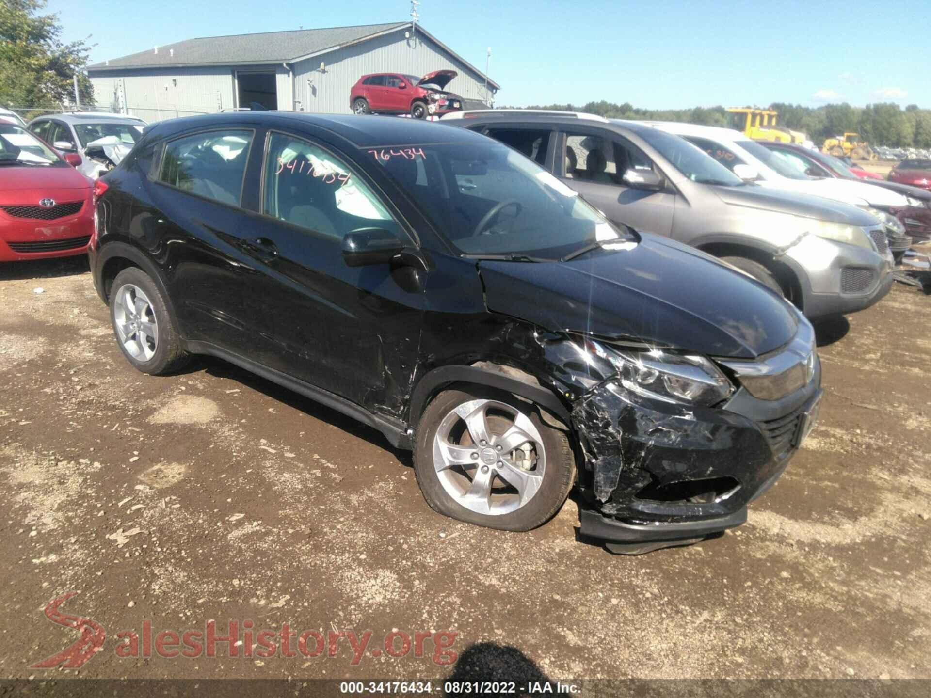 2020 HONDA HR-V — VIN 3CZRU6H39LG700185
