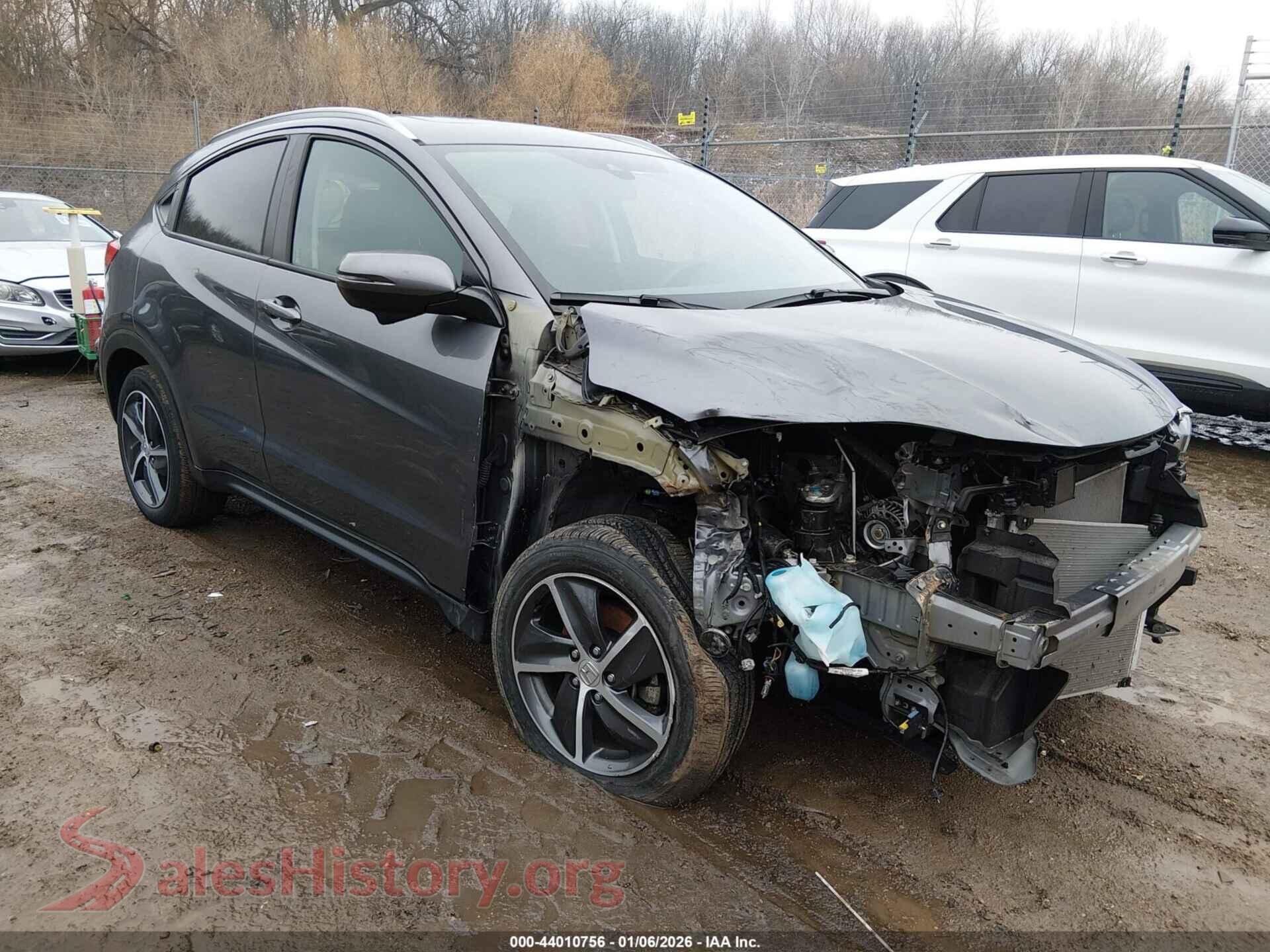 2022 HONDA HR-V — VIN 3CZRU6H50NM715650