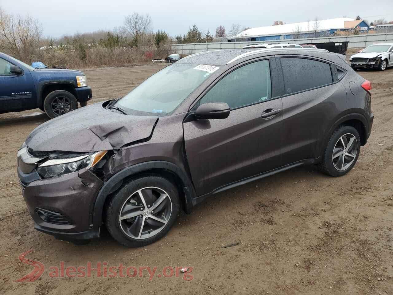 2022 HONDA HR-V — VIN 3CZRU6H52NM723331