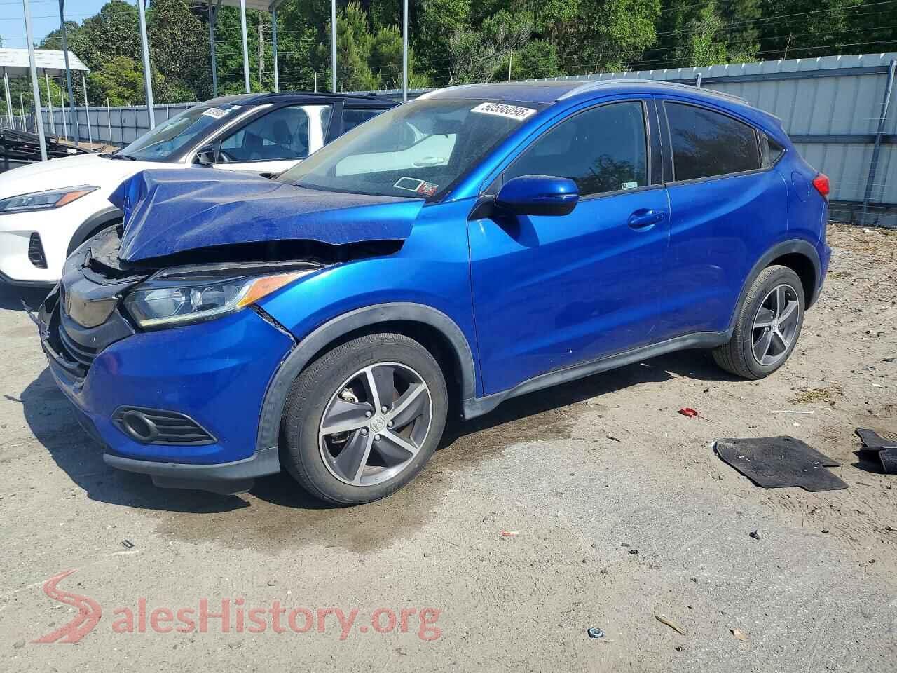 2022 HONDA HR-V — VIN 3CZRU6H55NM749518