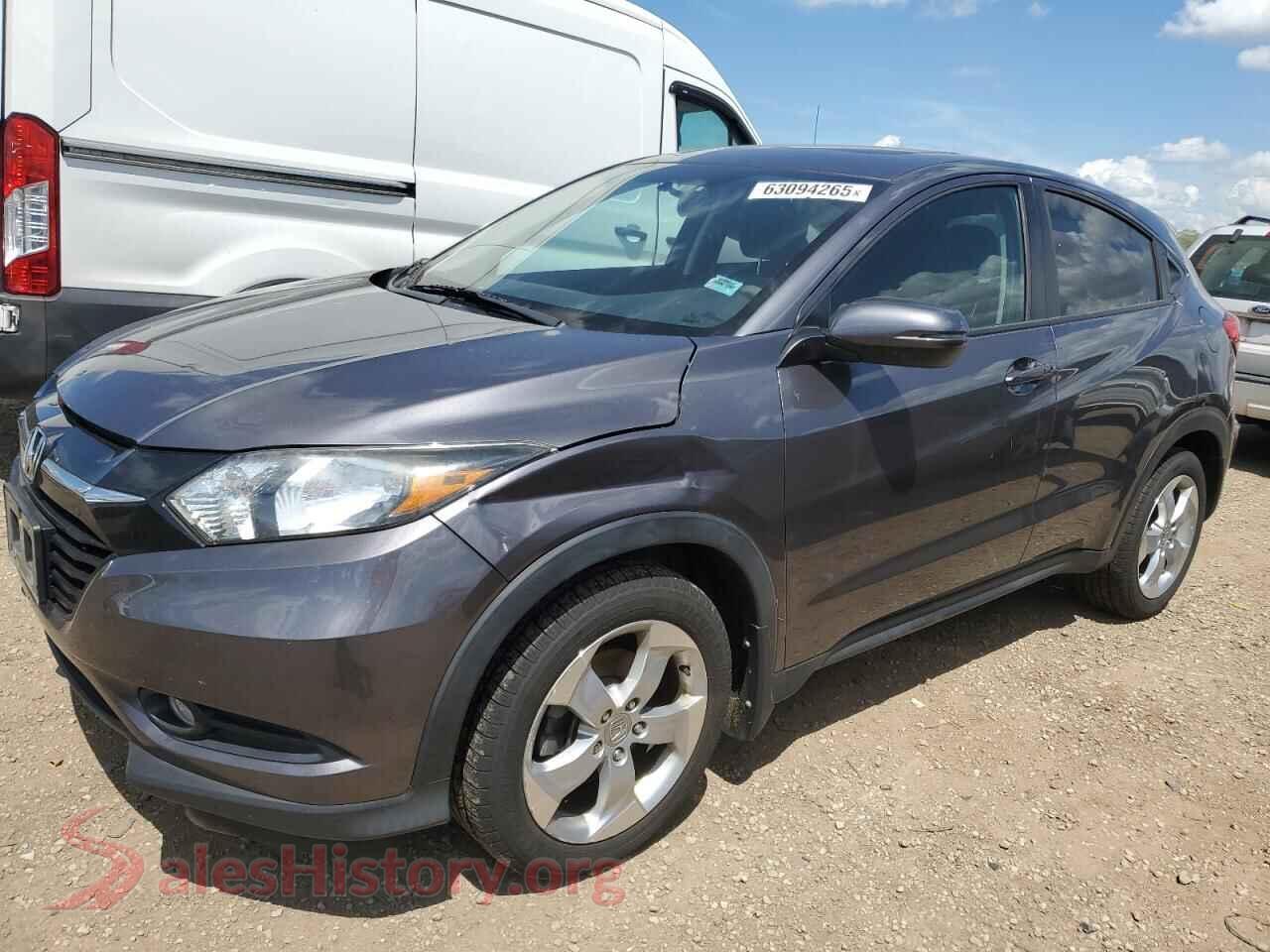 2016 HONDA HR-V — VIN 3CZRU6H56GM744167