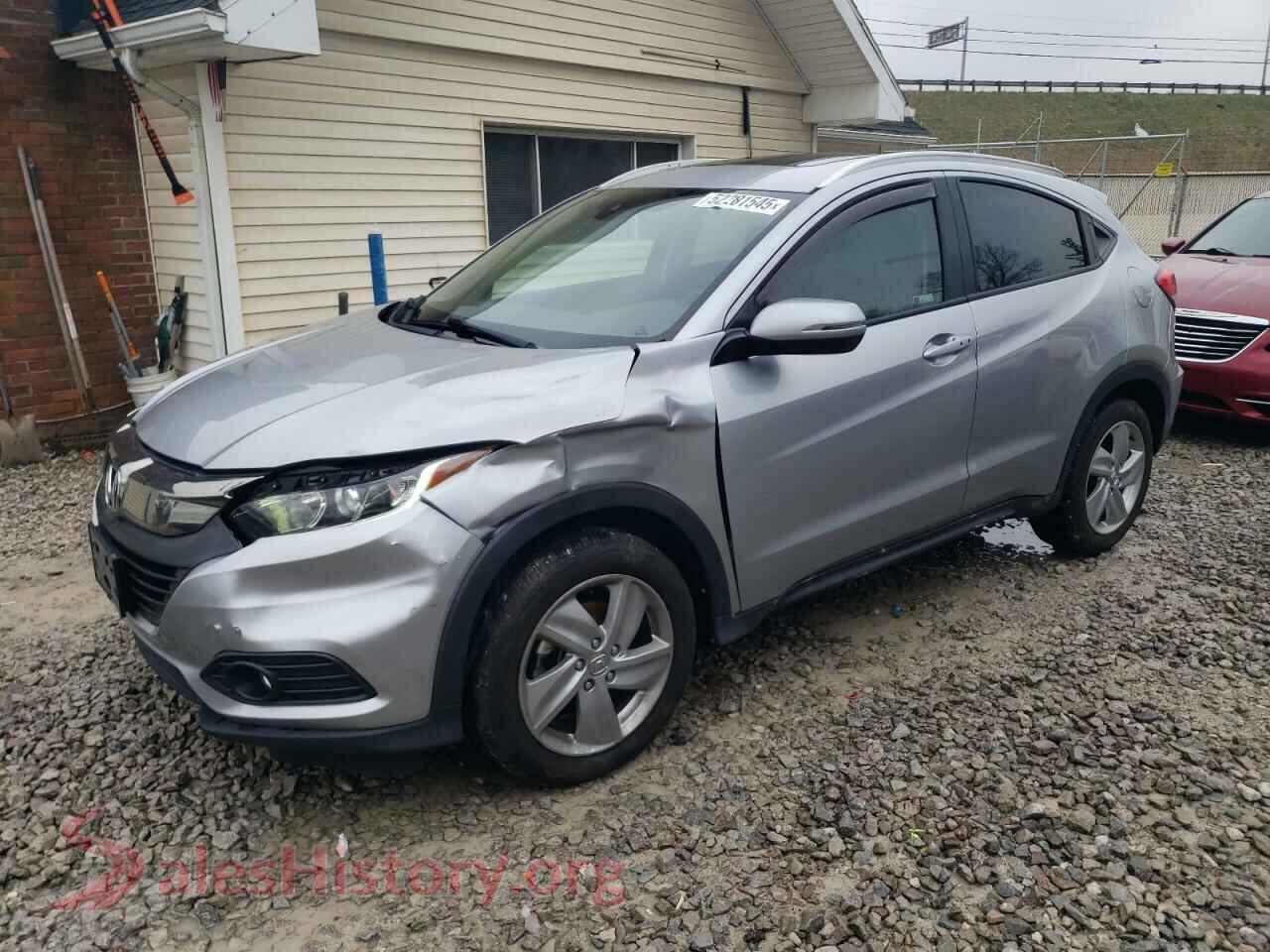 2019 HONDA HR-V — VIN 3CZRU6H56KM727197