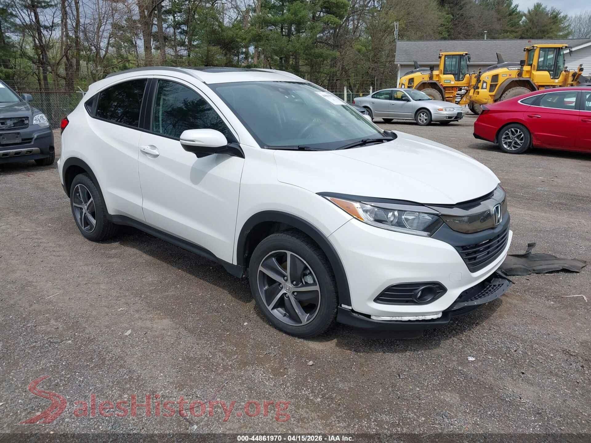 2022 HONDA HR-V — VIN 3CZRU6H56NM771916