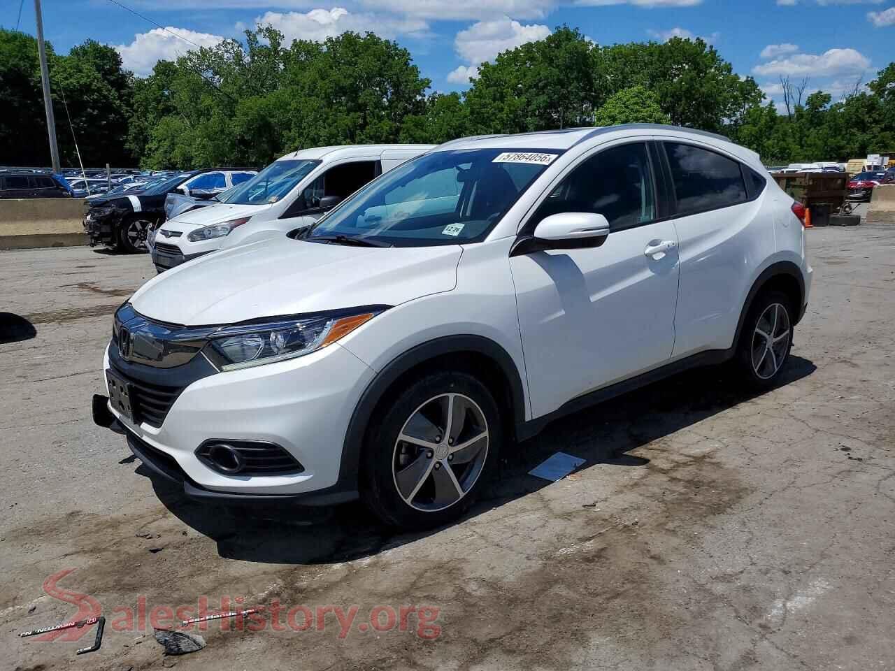 2022 HONDA HR-V — VIN 3CZRU6H57NM729383