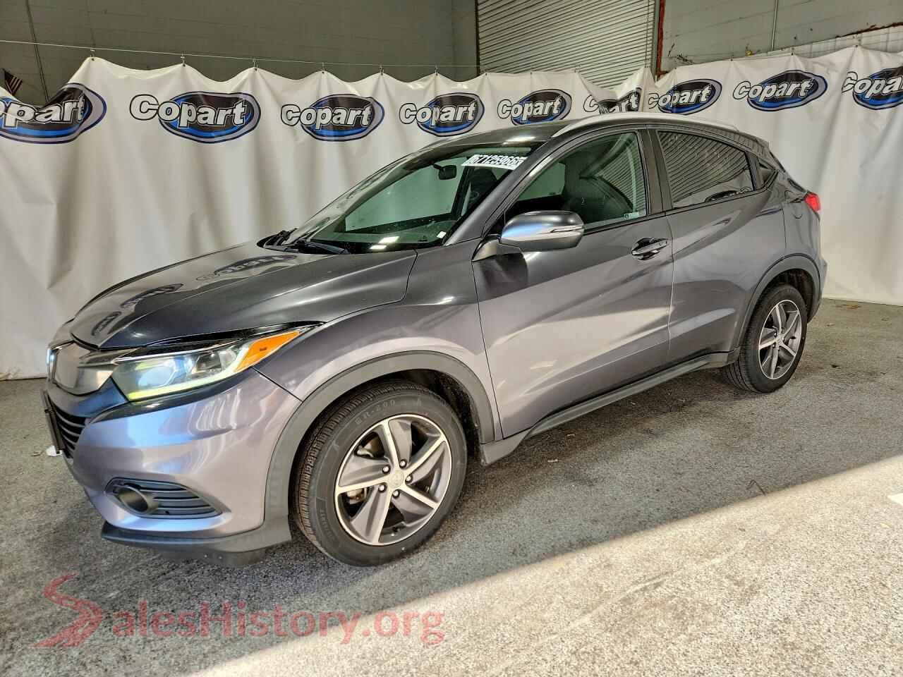 2021 HONDA HR-V — VIN 3CZRU6H58MM742643