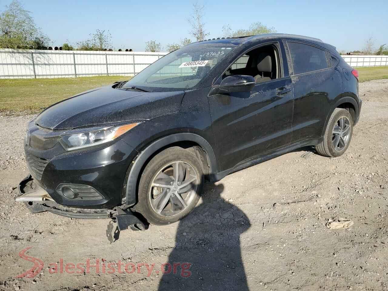 2021 HONDA HR-V — VIN 3CZRU6H5XMM742949