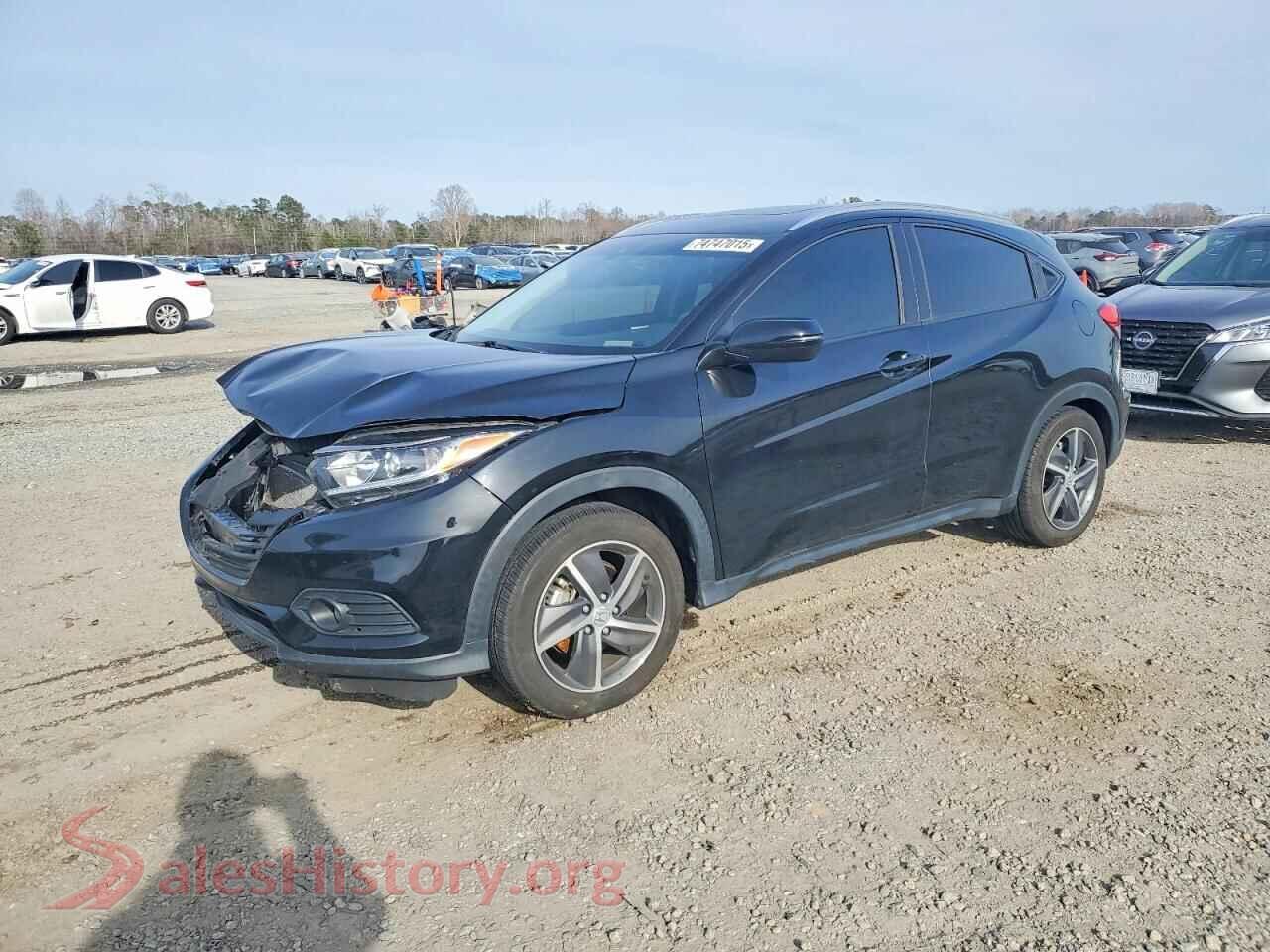 2022 HONDA HR-V — VIN 3CZRU6H5XNM755735