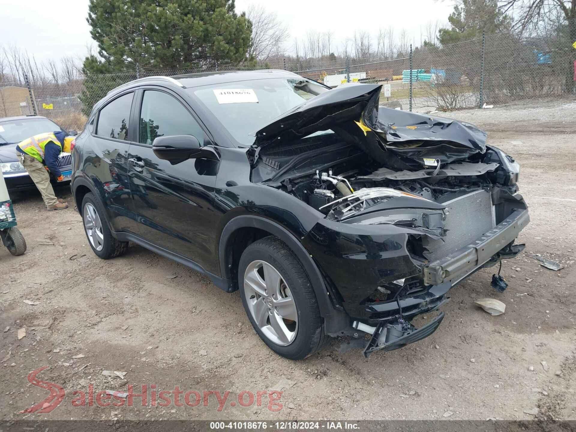 2020 HONDA HR-V — VIN 3CZRU6H72LM730214