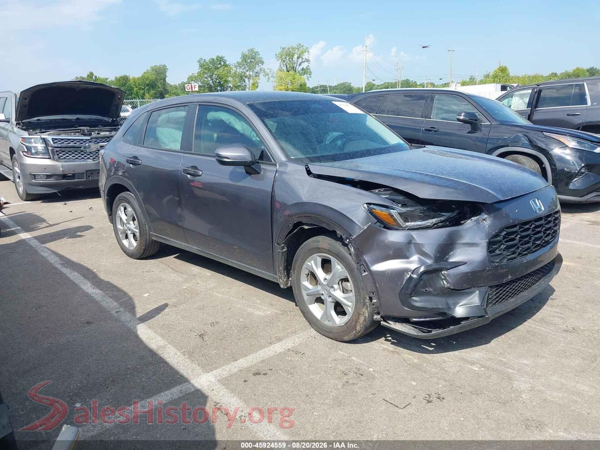 2025 HONDA HR-V — VIN 3CZRZ1H39SM758155