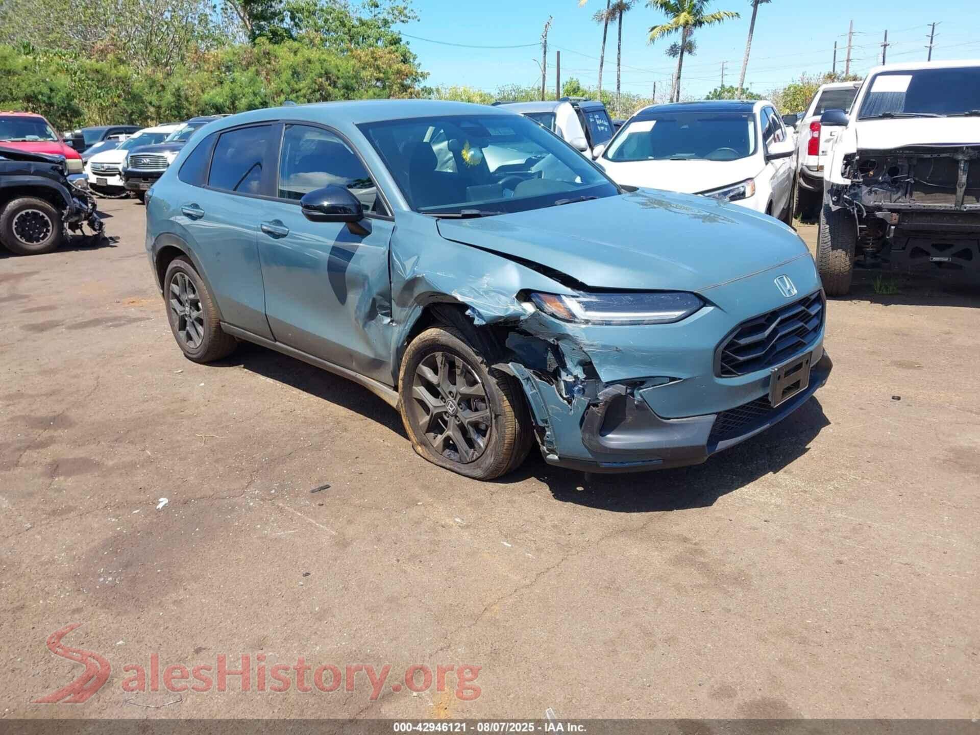 2025 HONDA HR-V — VIN 3CZRZ2H50SM731076