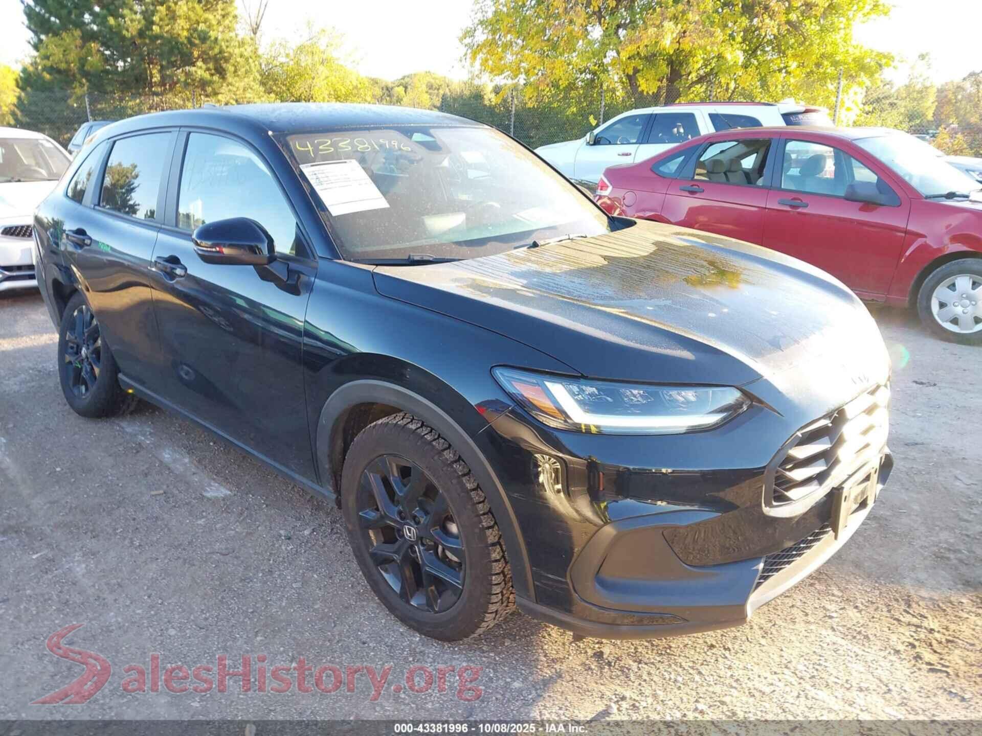 2023 HONDA HR-V — VIN 3CZRZ2H58PM727199