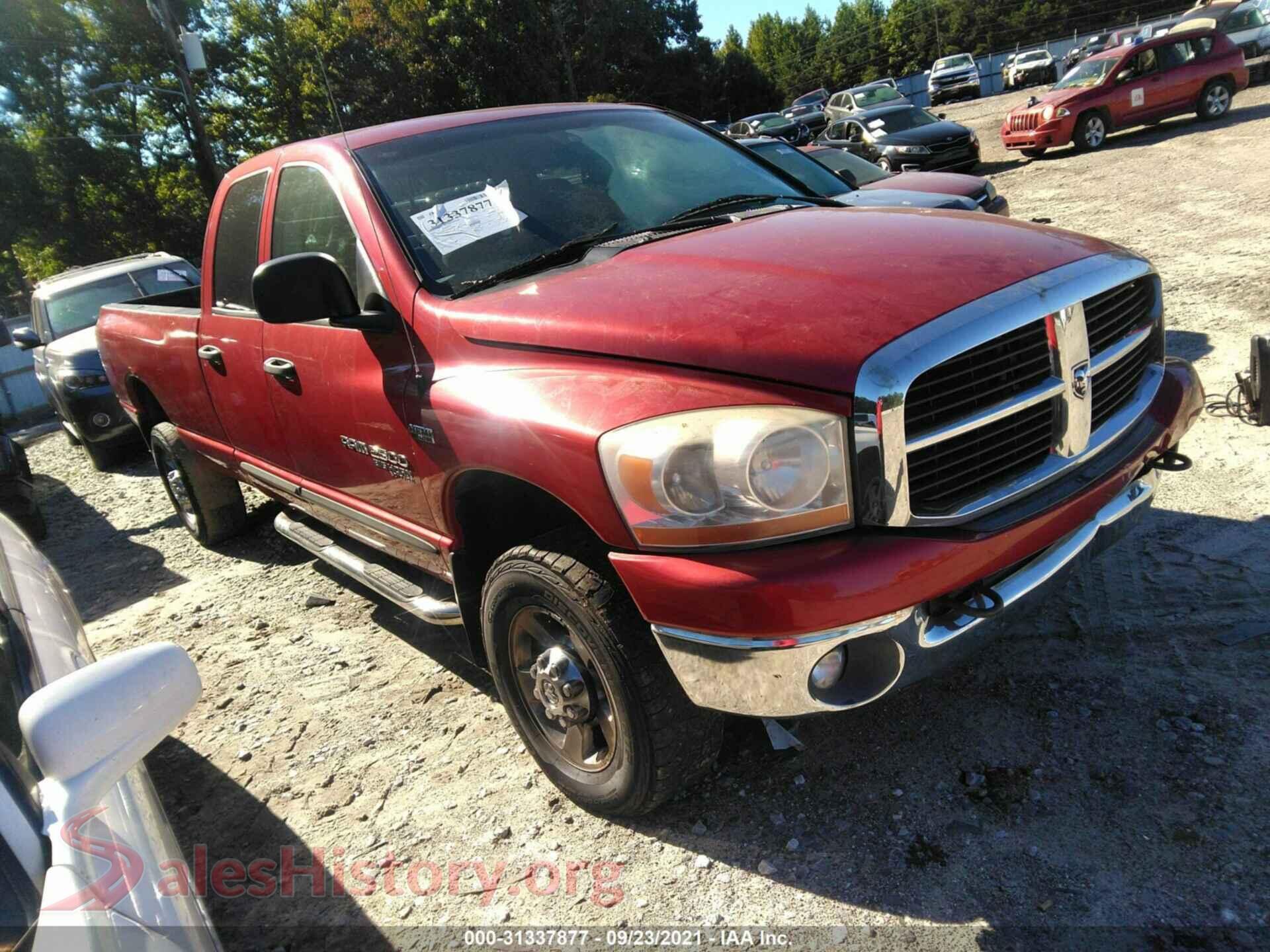 2006 DODGE RAM 2500 — VIN 3D7KS28D66G135886