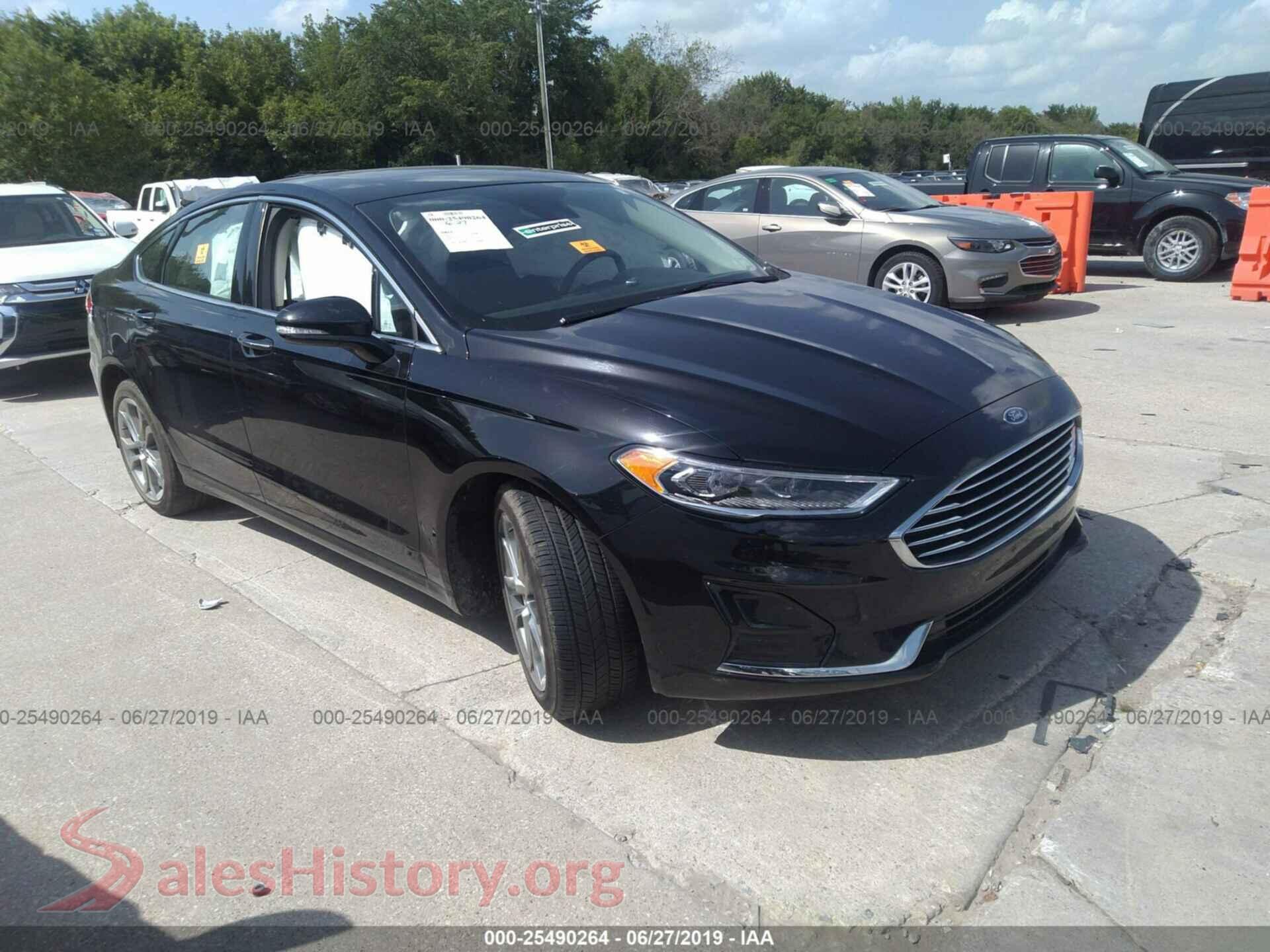 2019 FORD FUSION — VIN 3FA6P0CD8KR139256