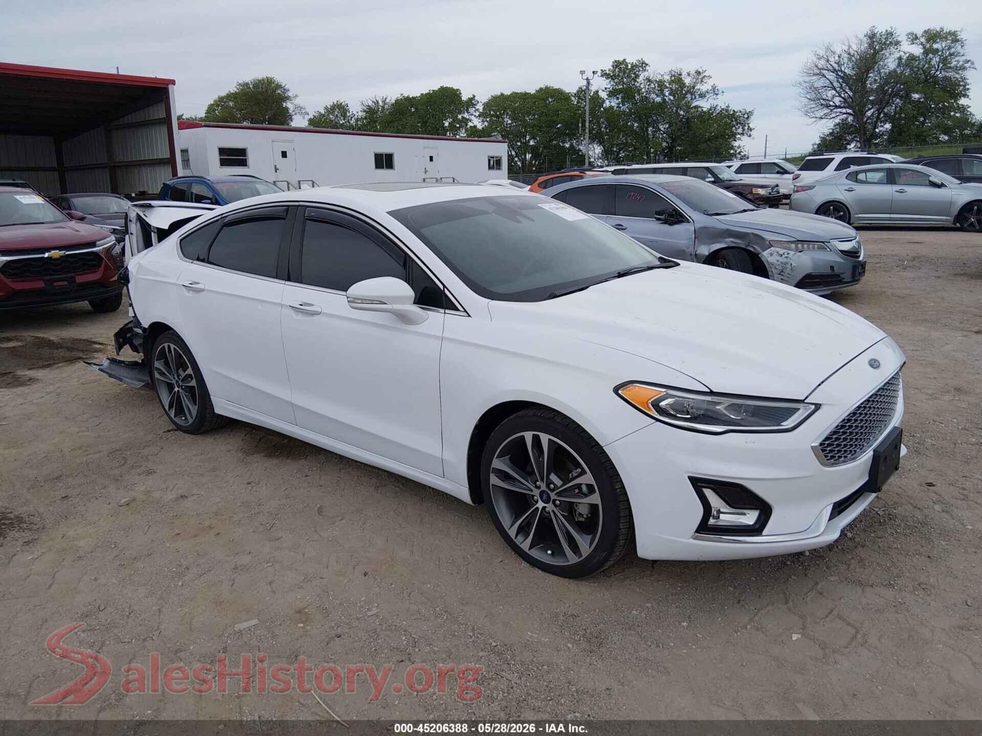 2020 FORD FUSION — VIN 3FA6P0D96LR205296
