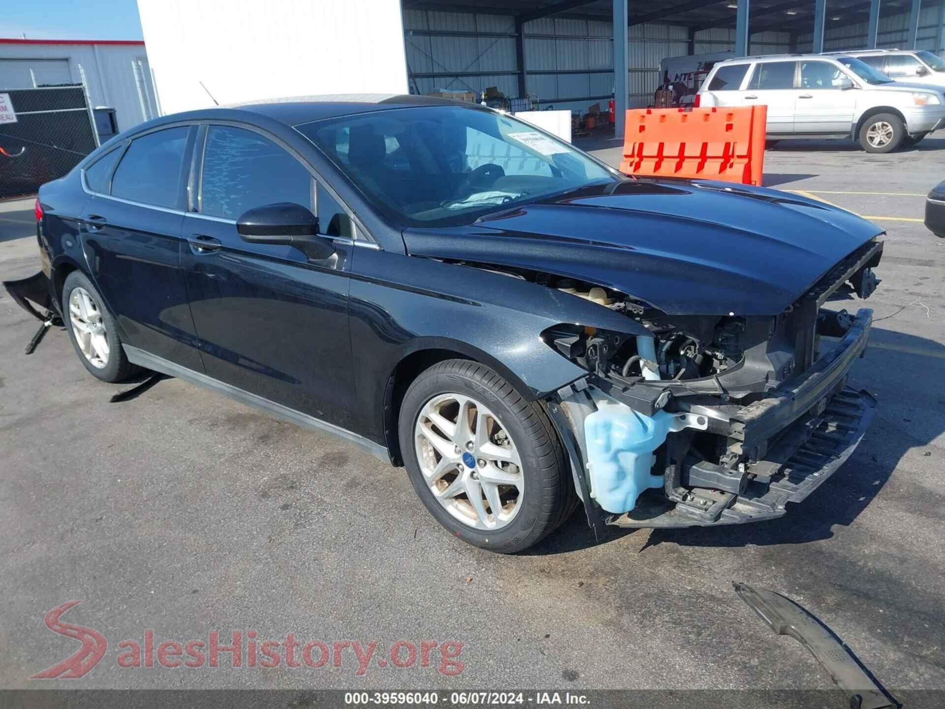 2013 FORD FUSION — VIN 3FA6P0G70DR259026