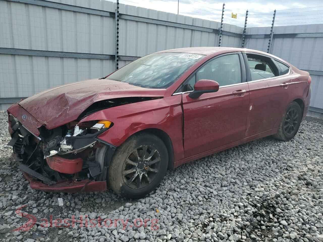 2017 FORD FUSION — VIN 3FA6P0G72HR185209