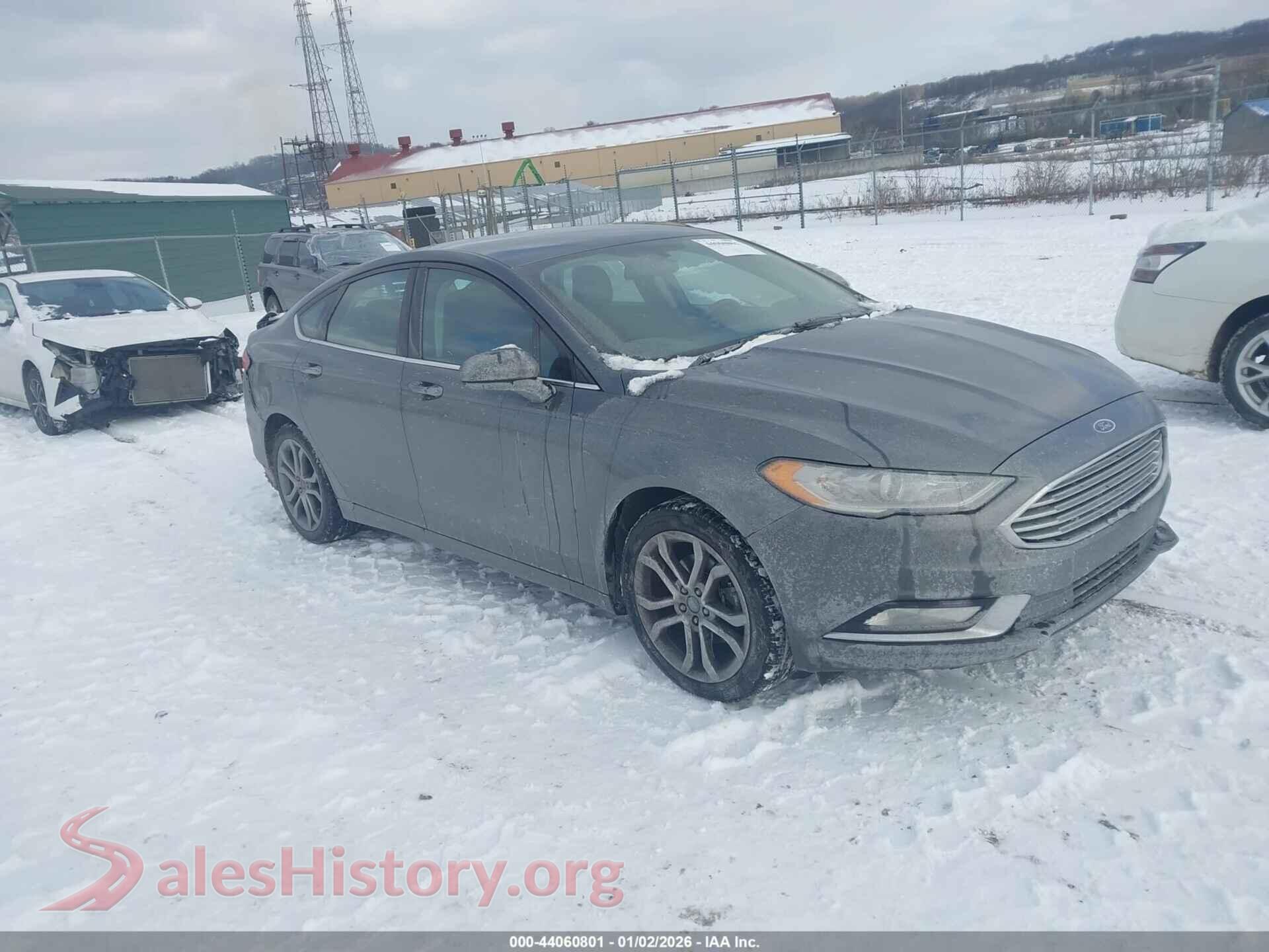 2017 FORD FUSION — VIN 3FA6P0G73HR328345