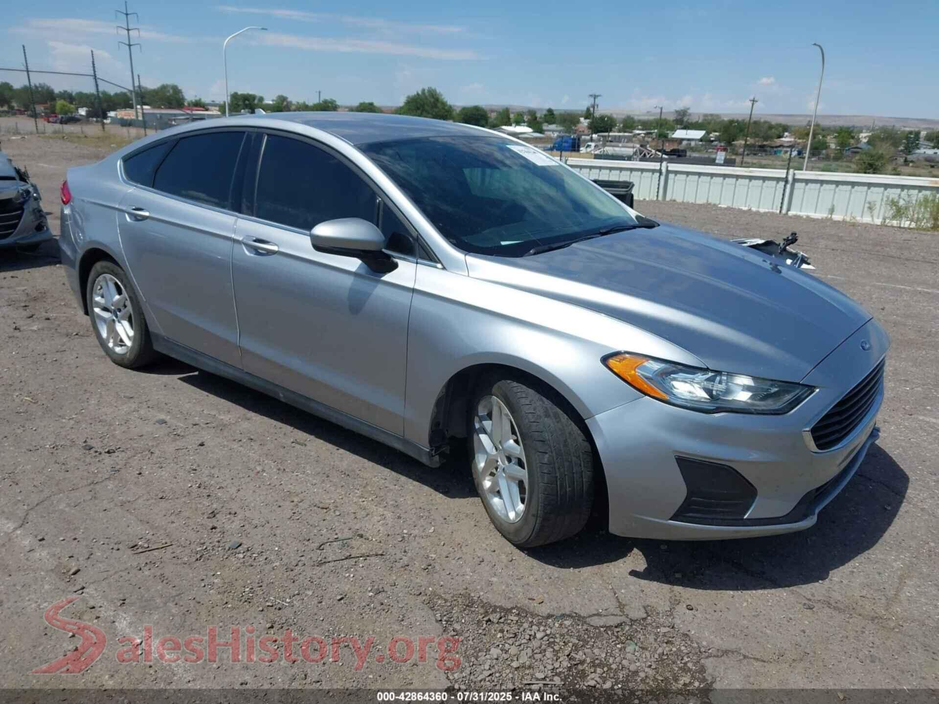 2020 FORD FUSION — VIN 3FA6P0G73LR246737