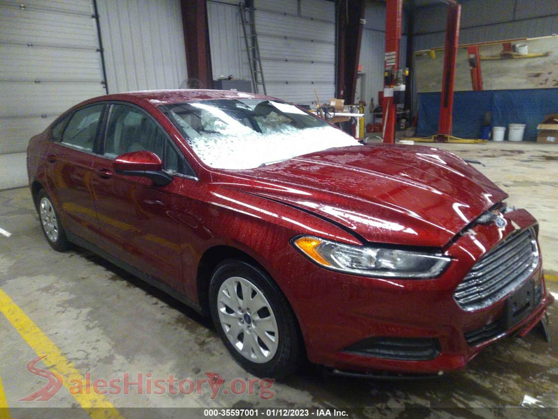 2013 FORD FUSION — VIN 3FA6P0G79DR316386
