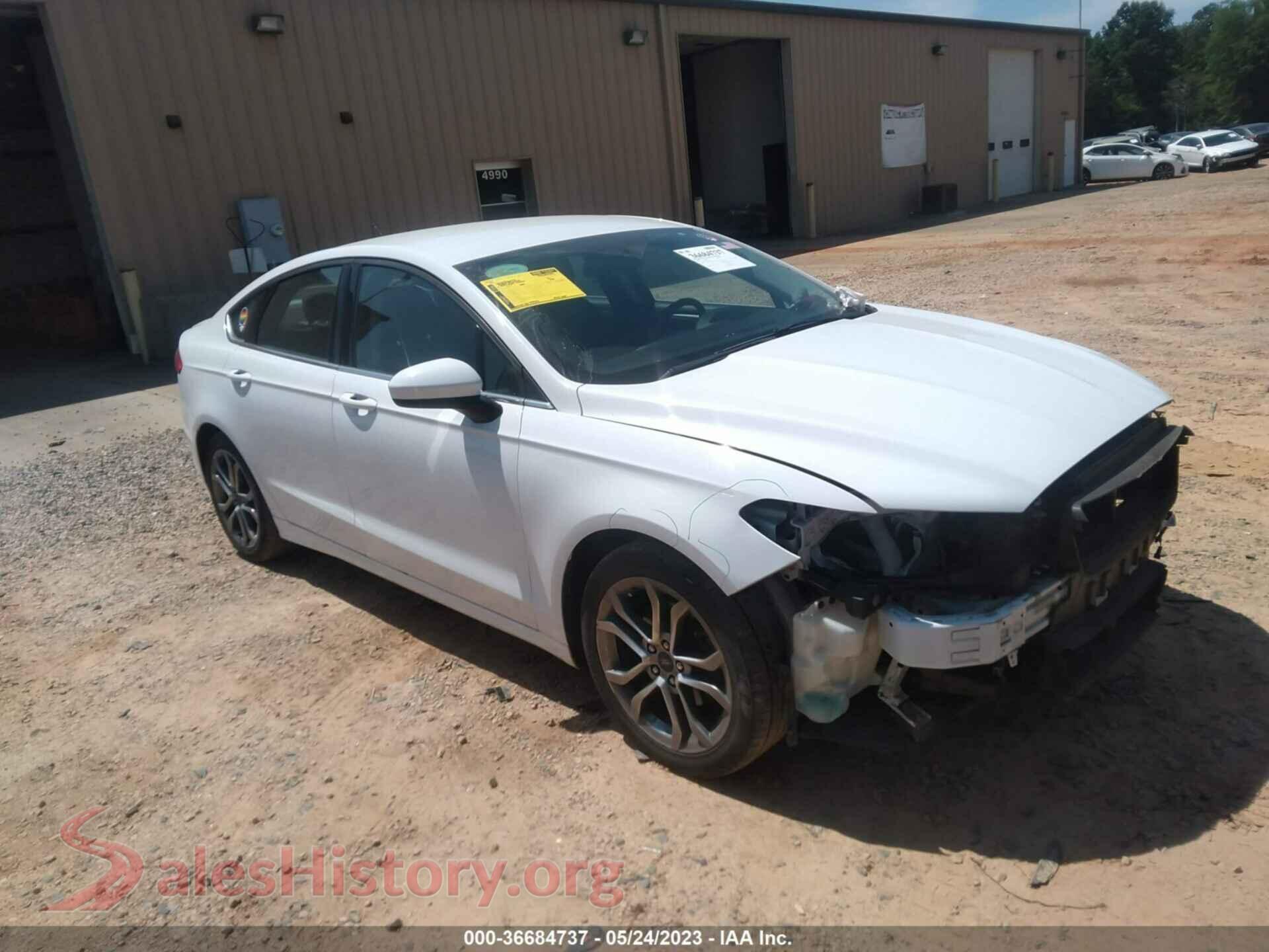 2017 FORD FUSION — VIN 3FA6P0G79HR107655