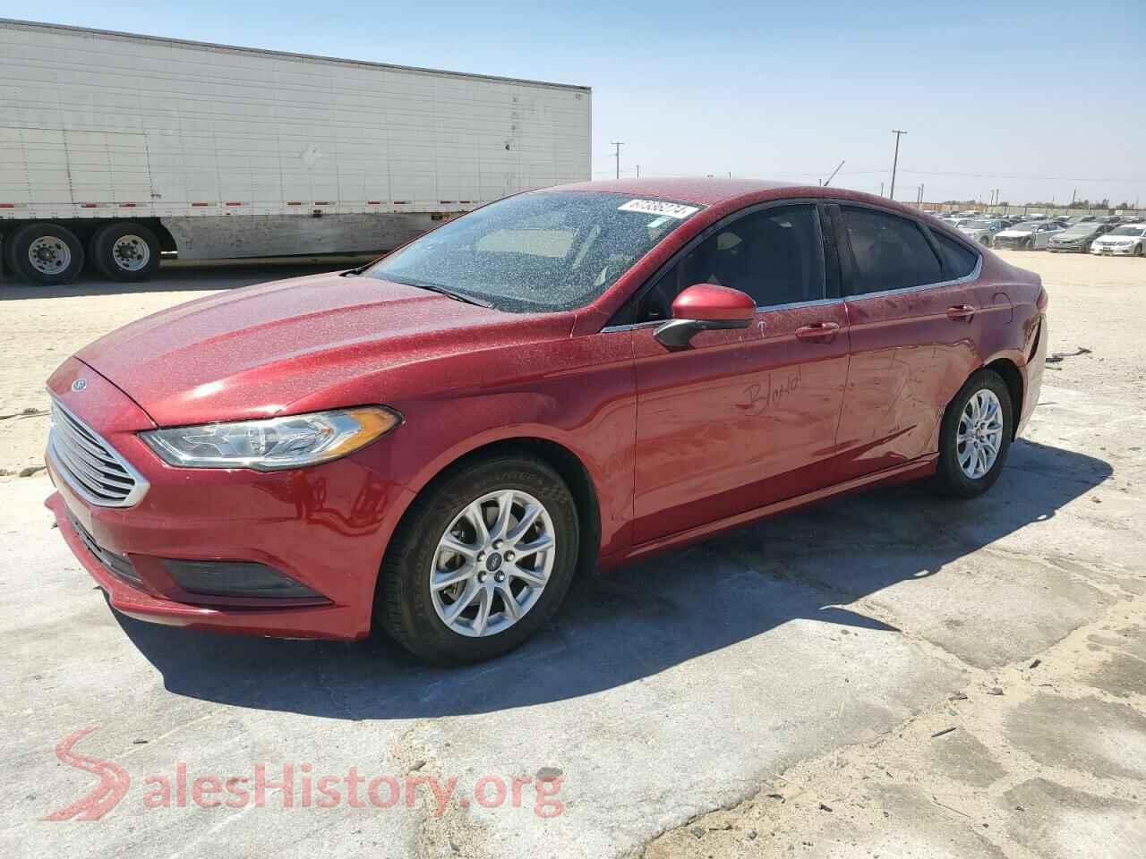 2017 FORD FUSION — VIN 3FA6P0G79HR399386