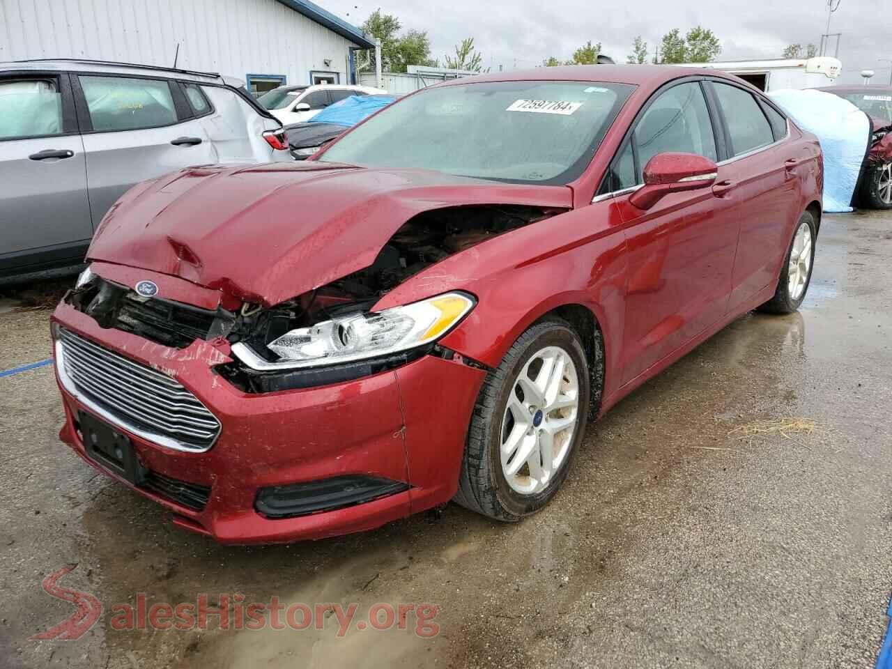 2016 FORD FUSION — VIN 3FA6P0H70GR214509