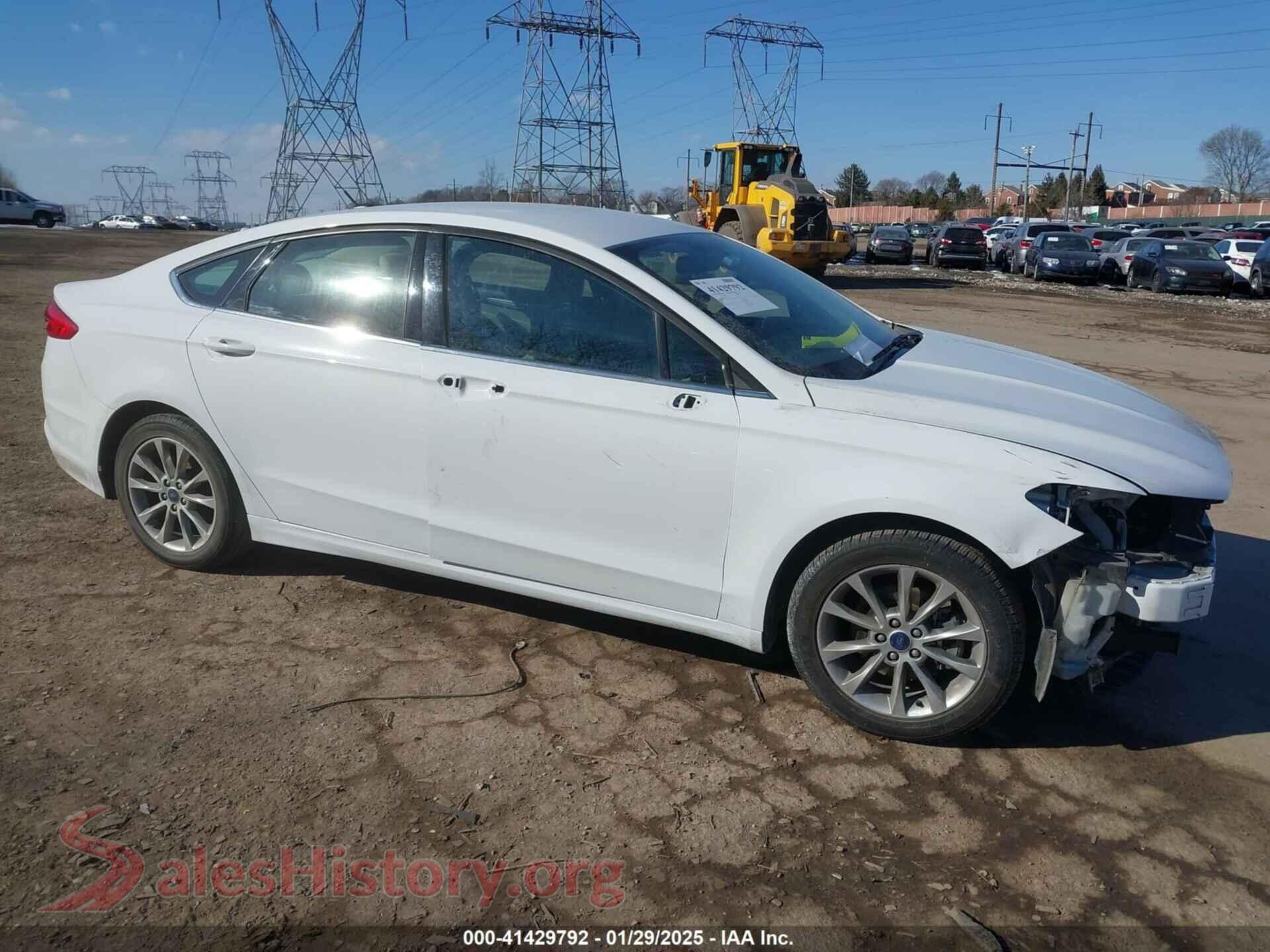 2017 FORD FUSION — VIN 3FA6P0H70HR145063