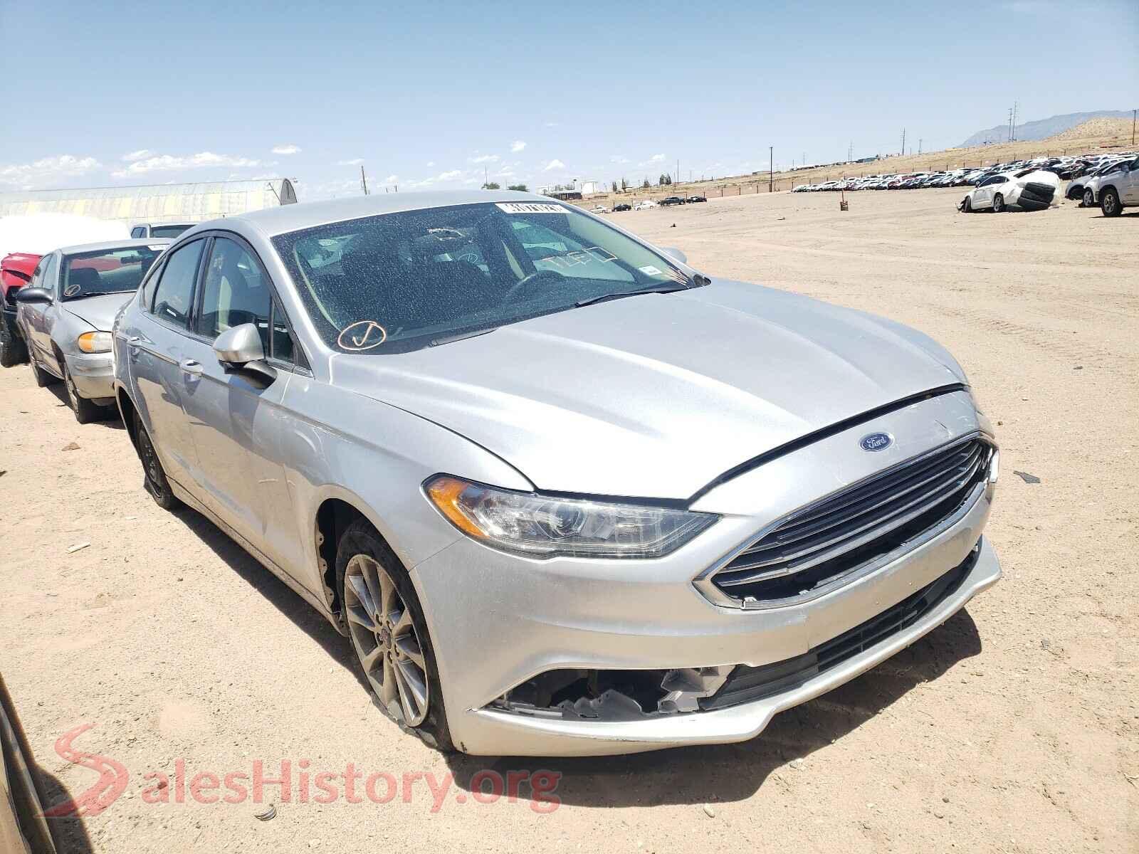 2017 FORD FUSION — VIN 3FA6P0H70HR196921