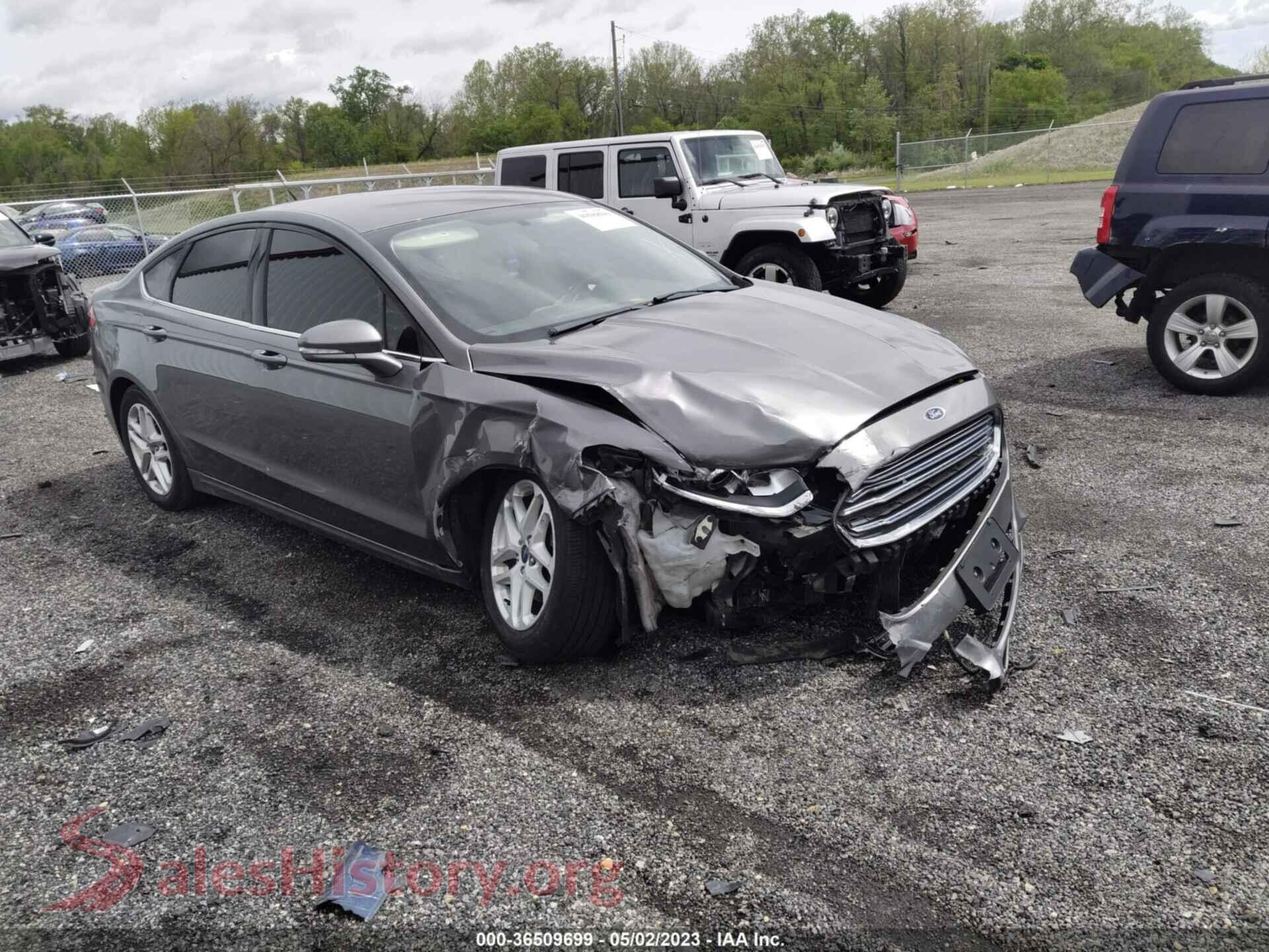 2014 FORD FUSION — VIN 3FA6P0H71ER262842