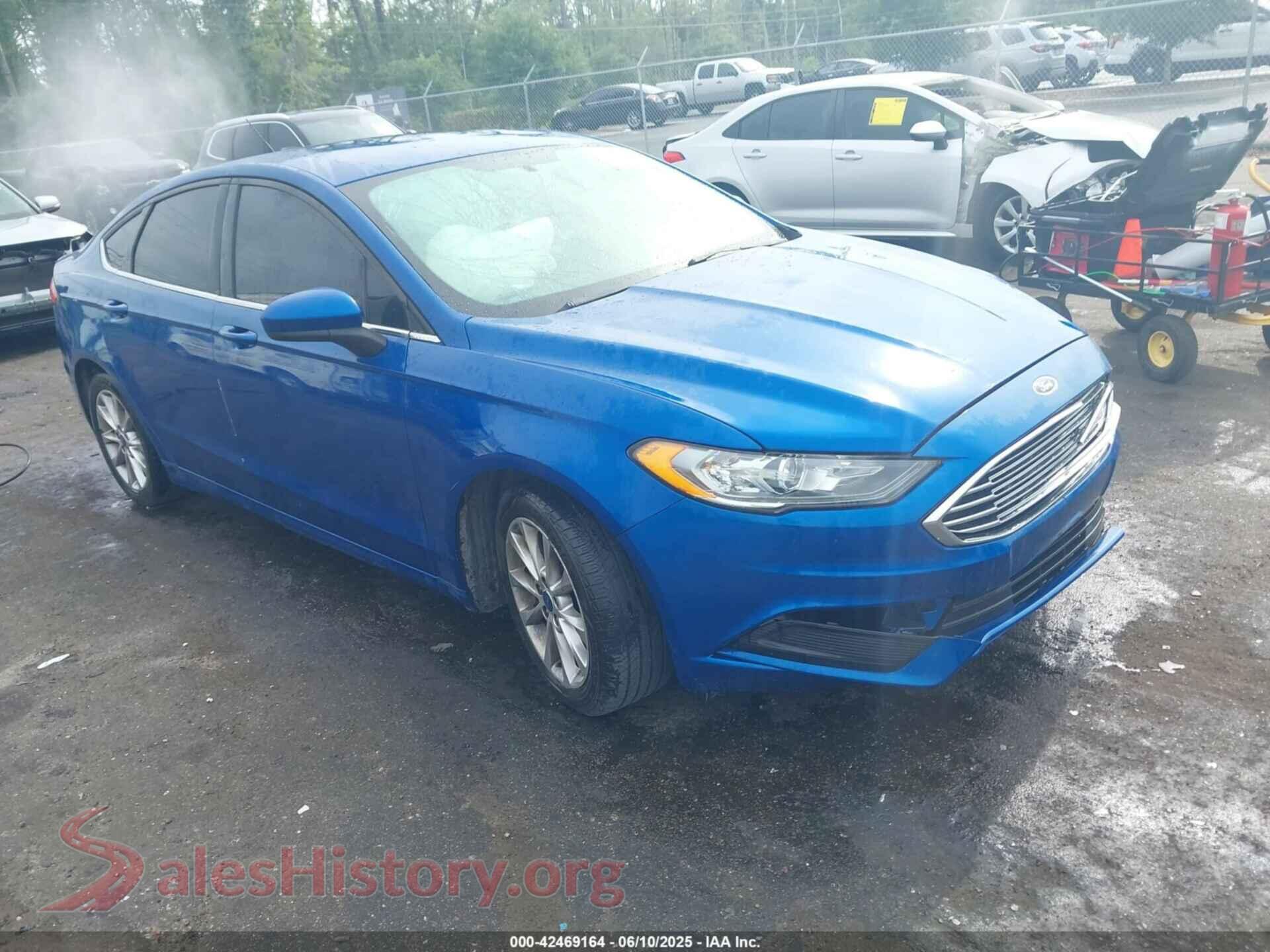 2017 FORD FUSION — VIN 3FA6P0H71HR214181