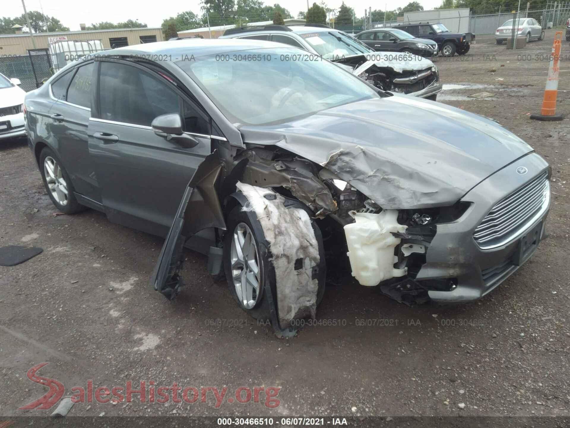2013 FORD FUSION — VIN 3FA6P0H72DR165423