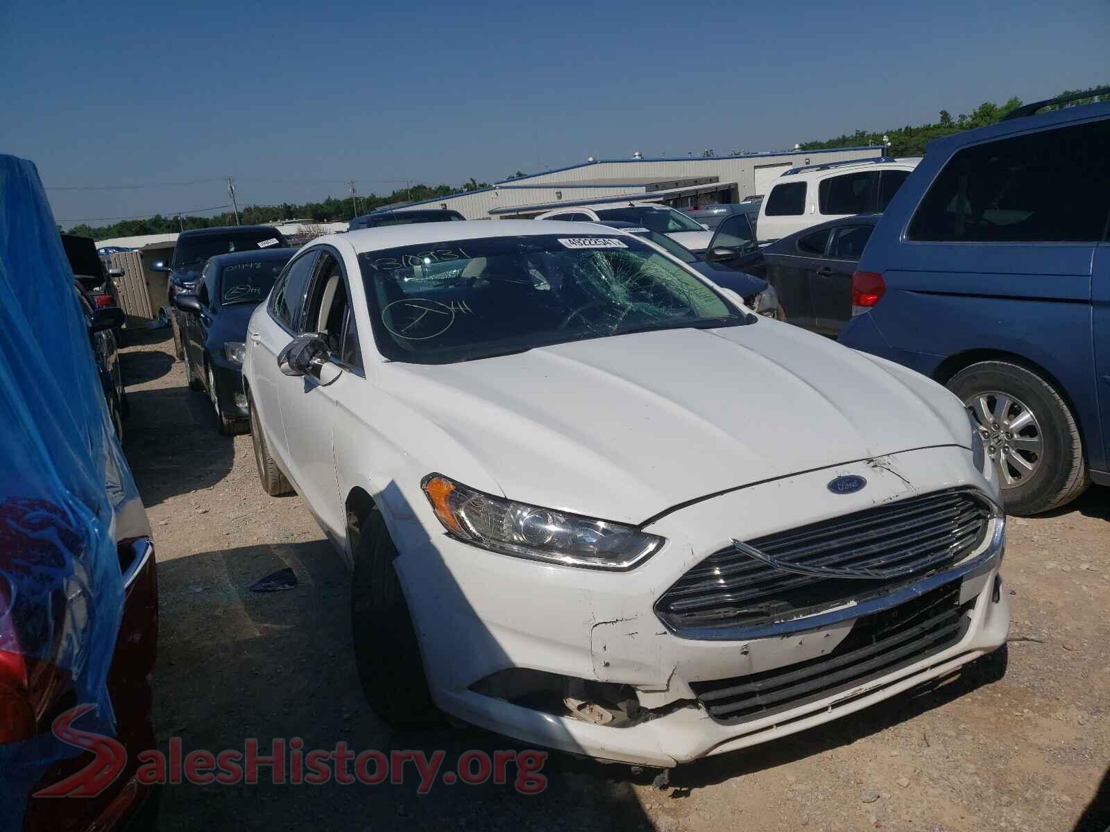 2013 FORD FUSION — VIN 3FA6P0H72DR310931