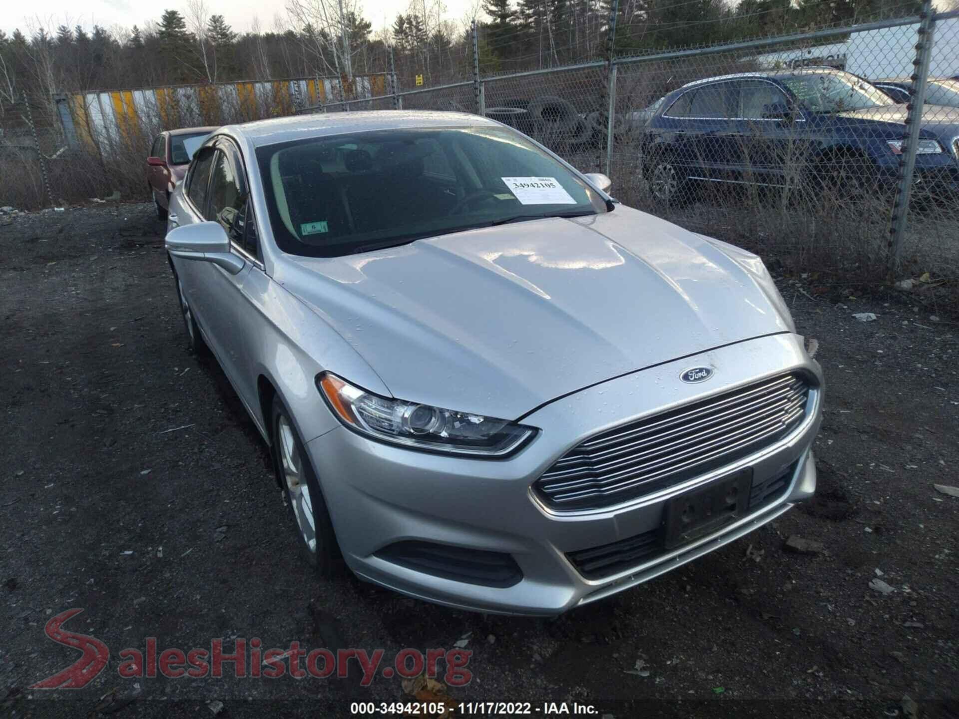 2015 FORD FUSION — VIN 3FA6P0H72FR286441