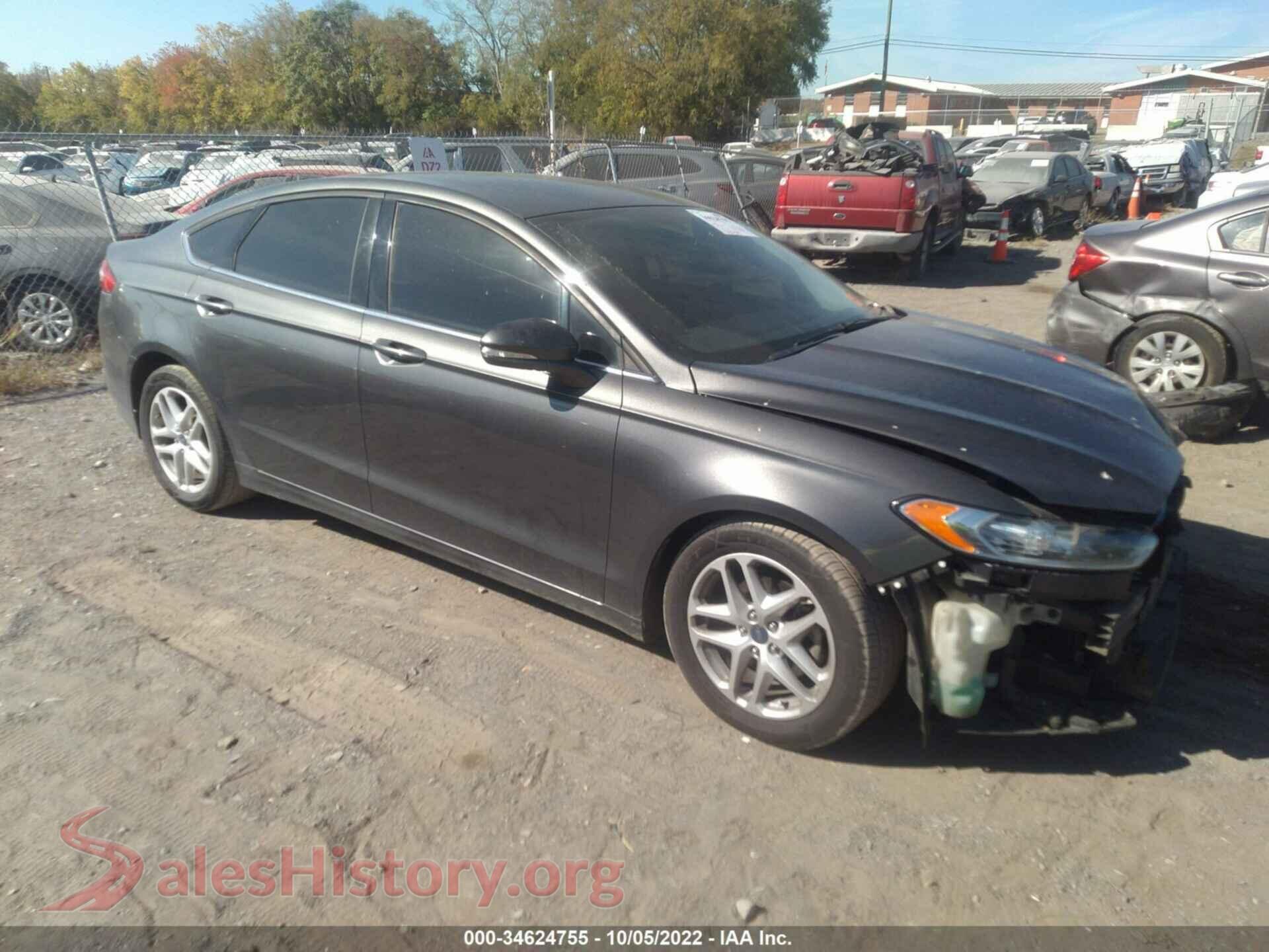 2016 FORD FUSION — VIN 3FA6P0H72GR140087
