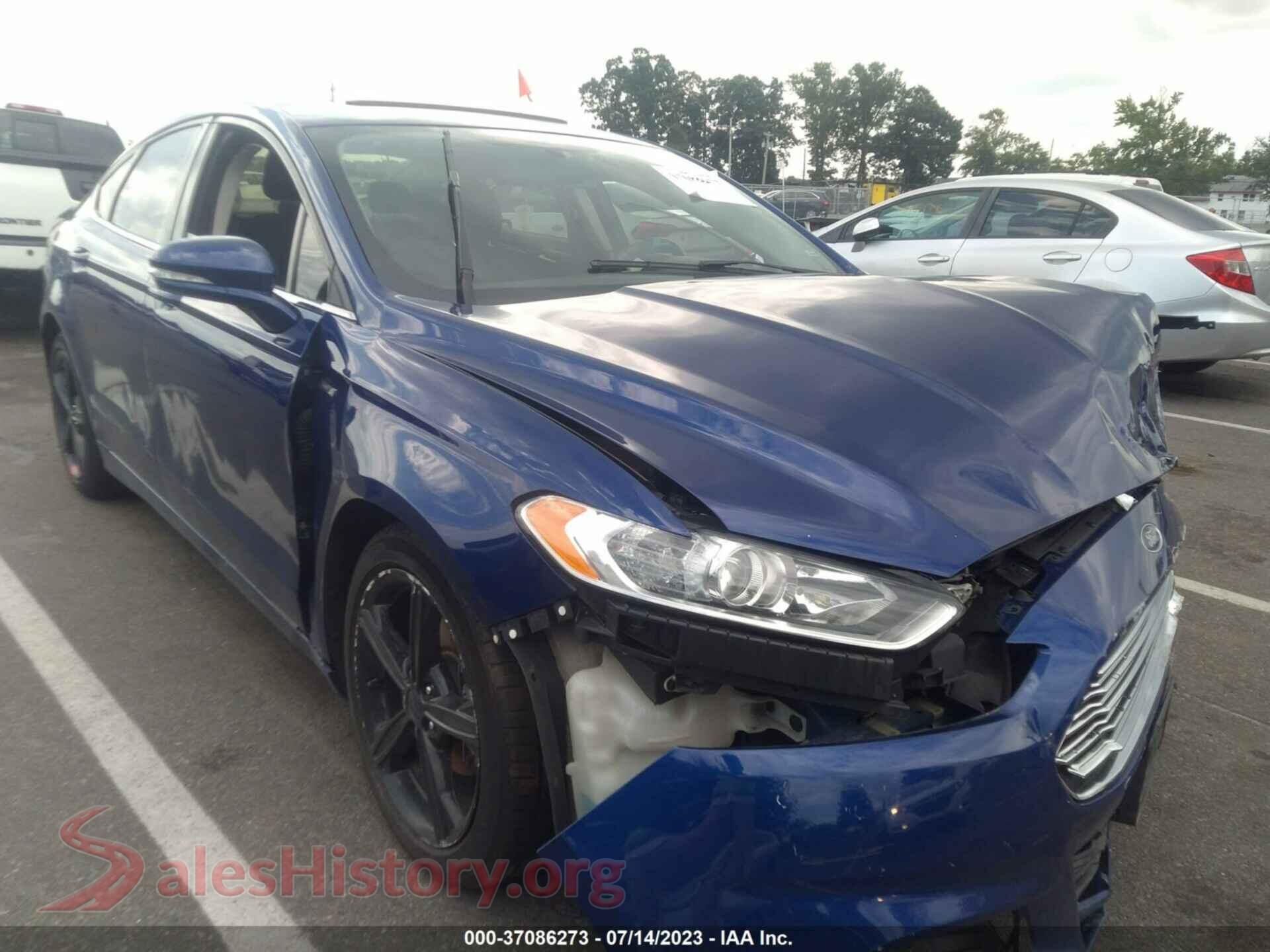 2016 FORD FUSION — VIN 3FA6P0H72GR272525