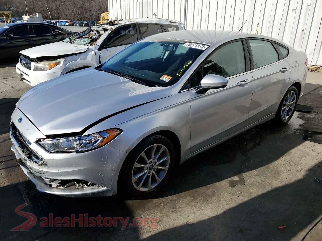 2017 FORD FUSION — VIN 3FA6P0H72HR125073