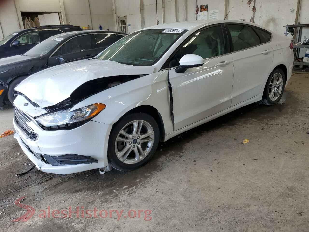 2018 FORD FUSION — VIN 3FA6P0H72JR133695