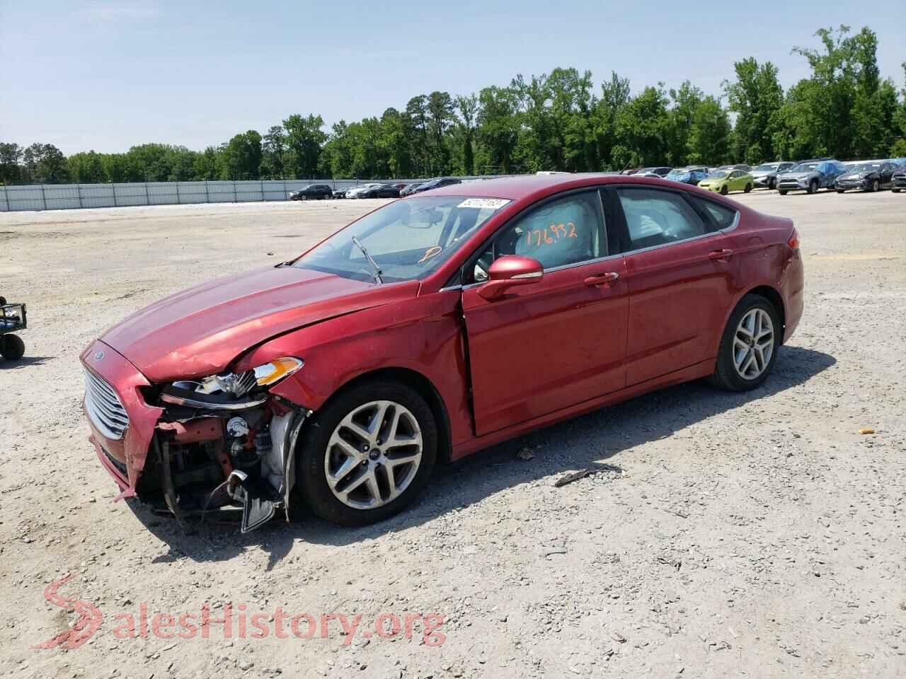 2016 FORD FUSION — VIN 3FA6P0H73GR350911