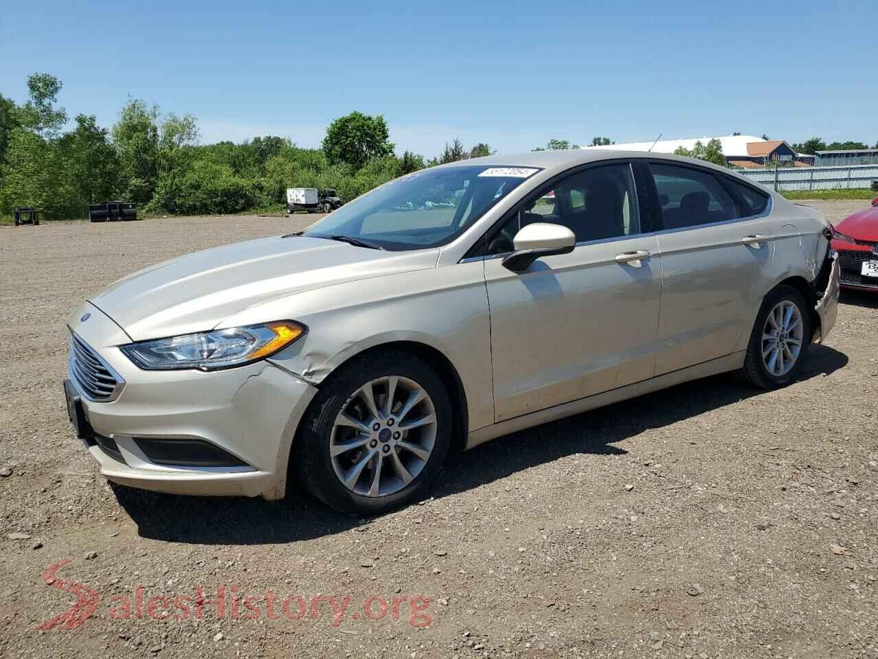2017 FORD FUSION — VIN 3FA6P0H73HR160995