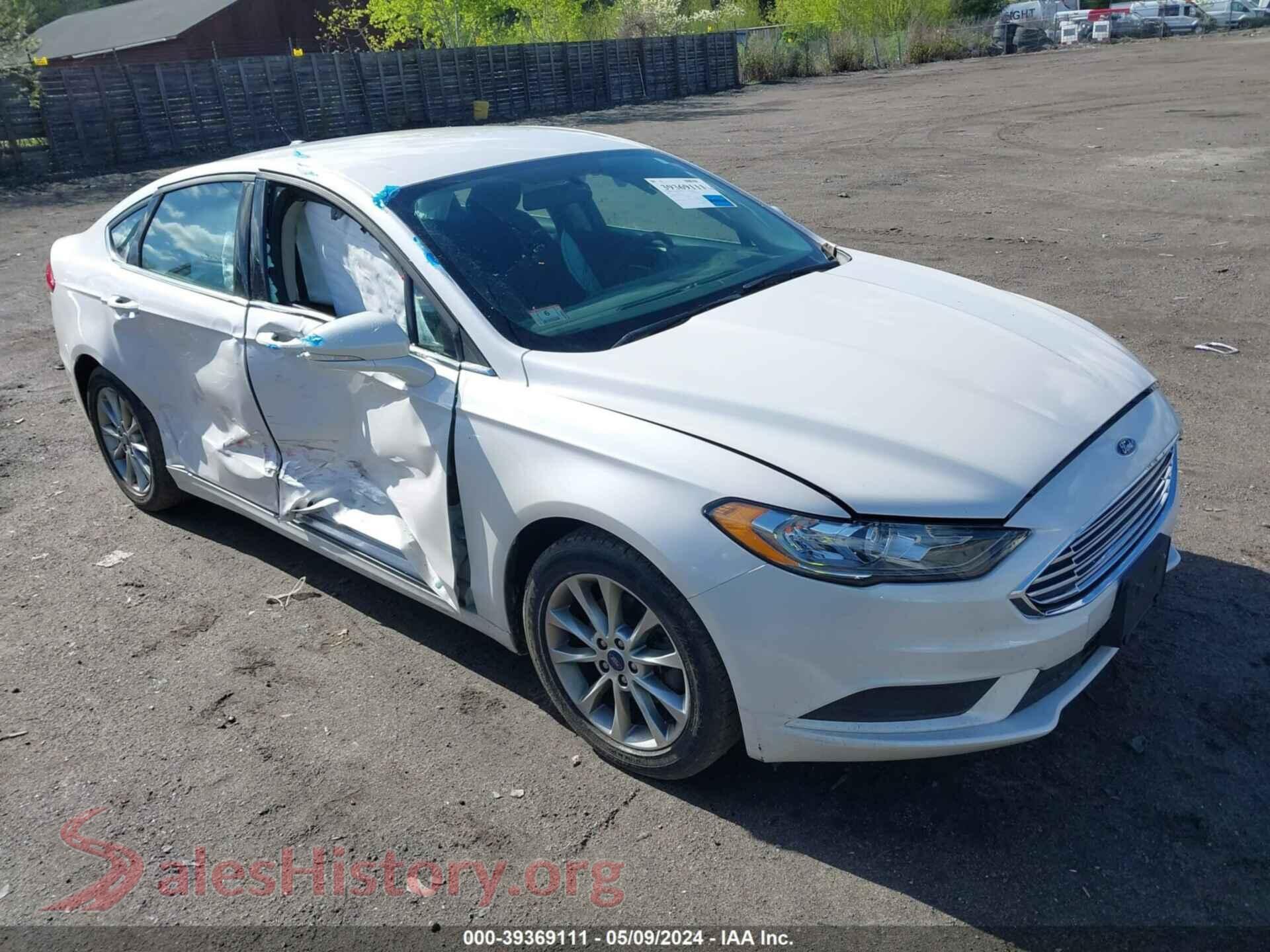2017 FORD FUSION — VIN 3FA6P0H73HR193964