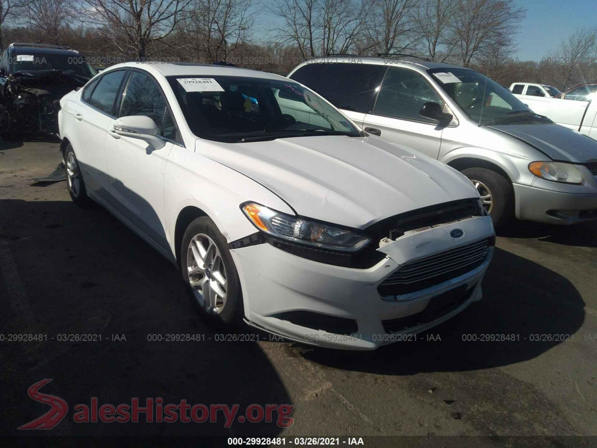 2014 FORD FUSION — VIN 3FA6P0H74ER348212