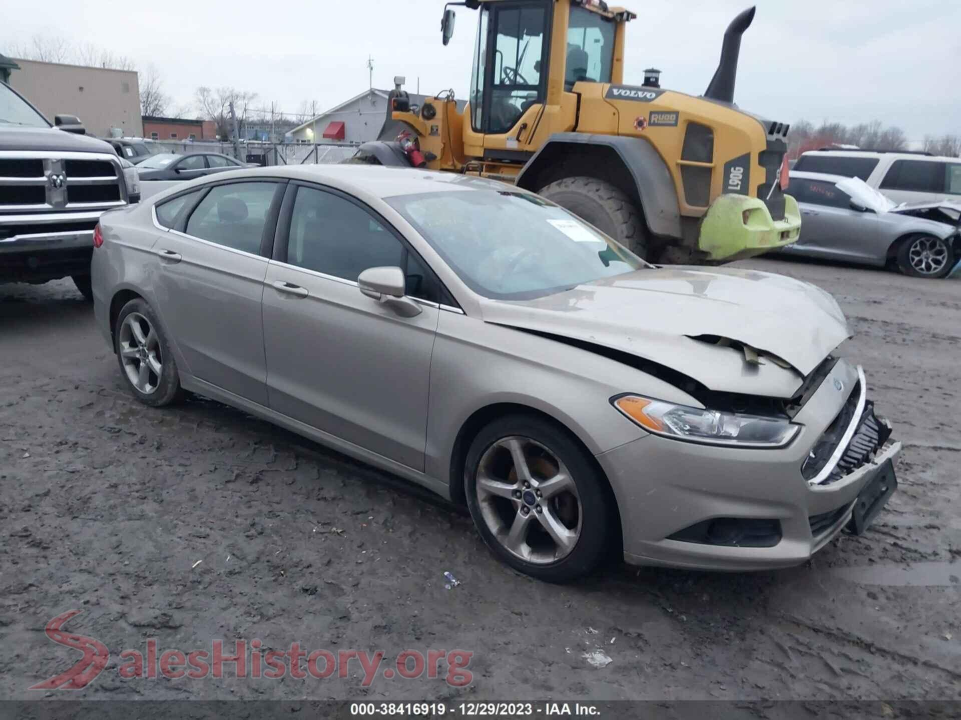 2016 FORD FUSION — VIN 3FA6P0H74GR180168