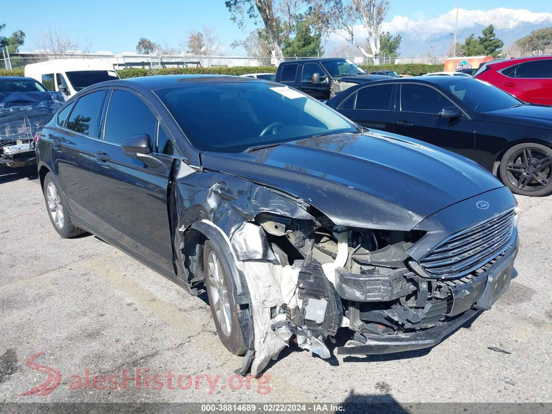 2017 FORD FUSION — VIN 3FA6P0H74HR215454