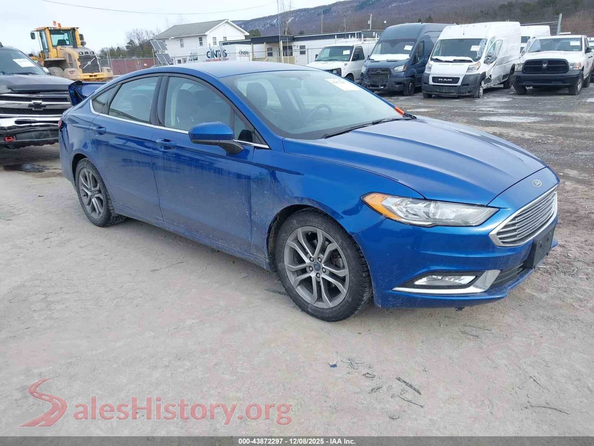 2017 FORD FUSION — VIN 3FA6P0H74HR282121
