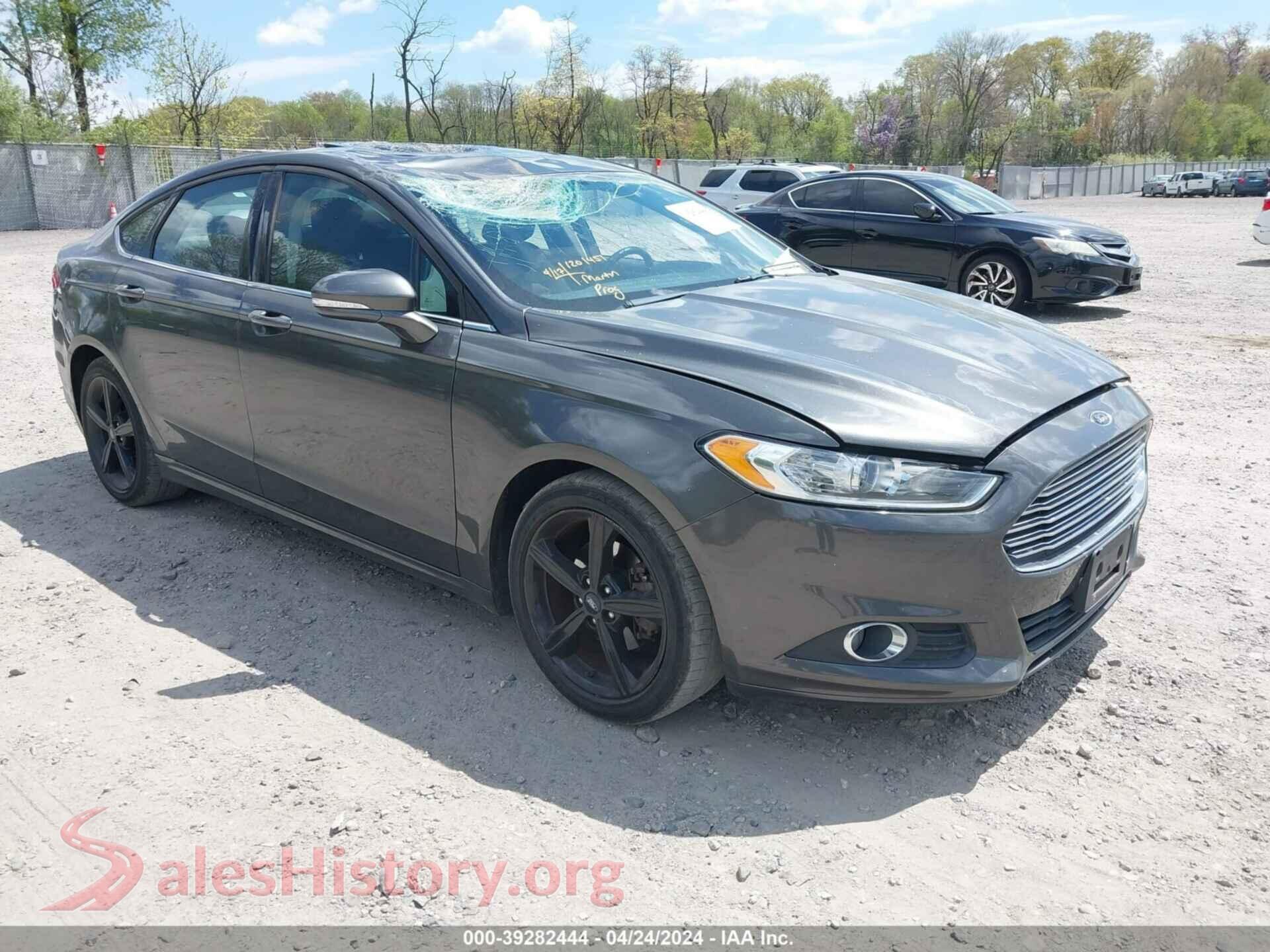 2016 FORD FUSION — VIN 3FA6P0H75GR349386