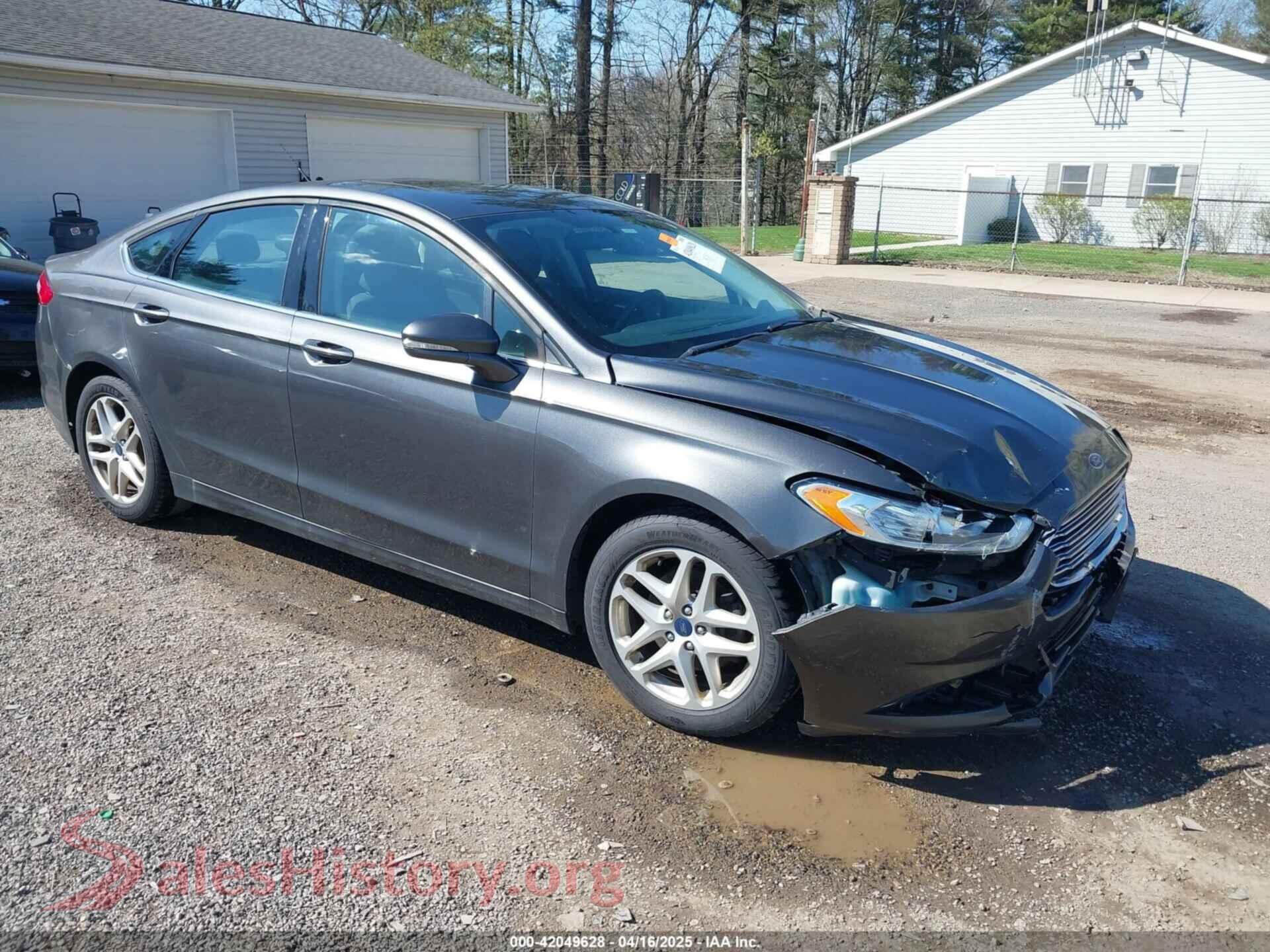 2016 FORD FUSION — VIN 3FA6P0H76GR312783